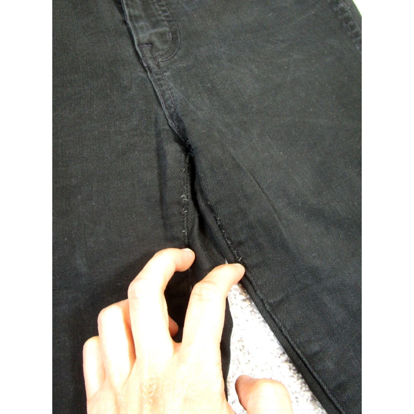 Madewell VINTAGE Madewell Jeans Women’s High Rise Skinny Black Denim 28/Regular Skinny Style Size 28" / US 6 / IT 42 - 2 Thumbnail