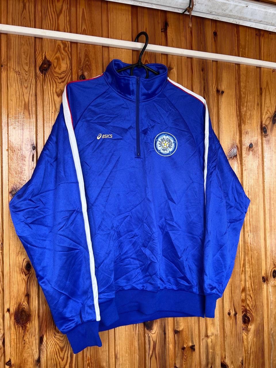 Asics Asics LEEDS UNITED 1999/2000 TRAINING SOCCER Sweatshirt Zip Size US M / EU 48-50 / 2 - 1 Thumbnail