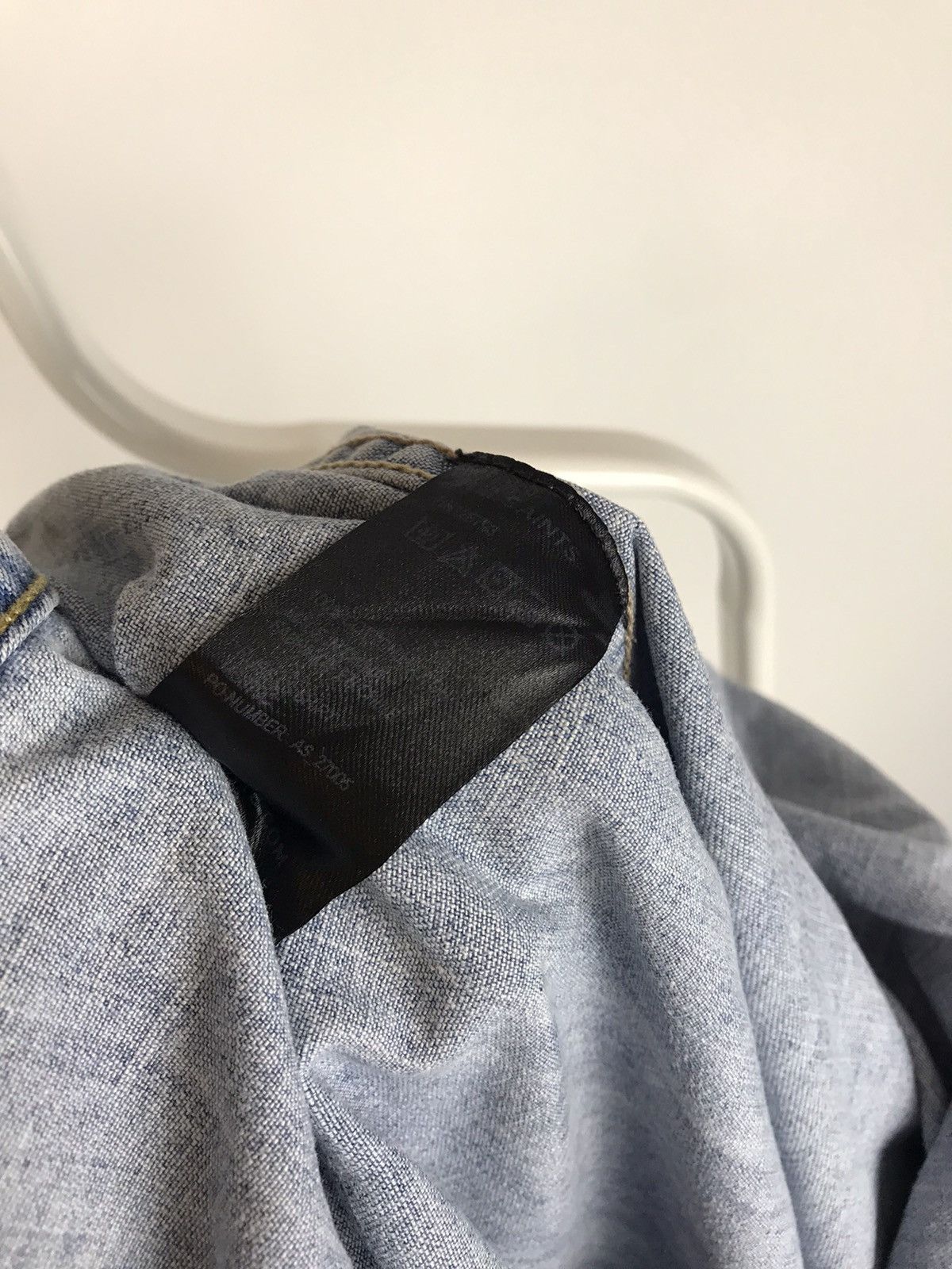 Allsaints All Saints Russ LS Shirt Long Sleeve Light Blue denim Size US S / EU 44-46 / 1 - 4 Thumbnail