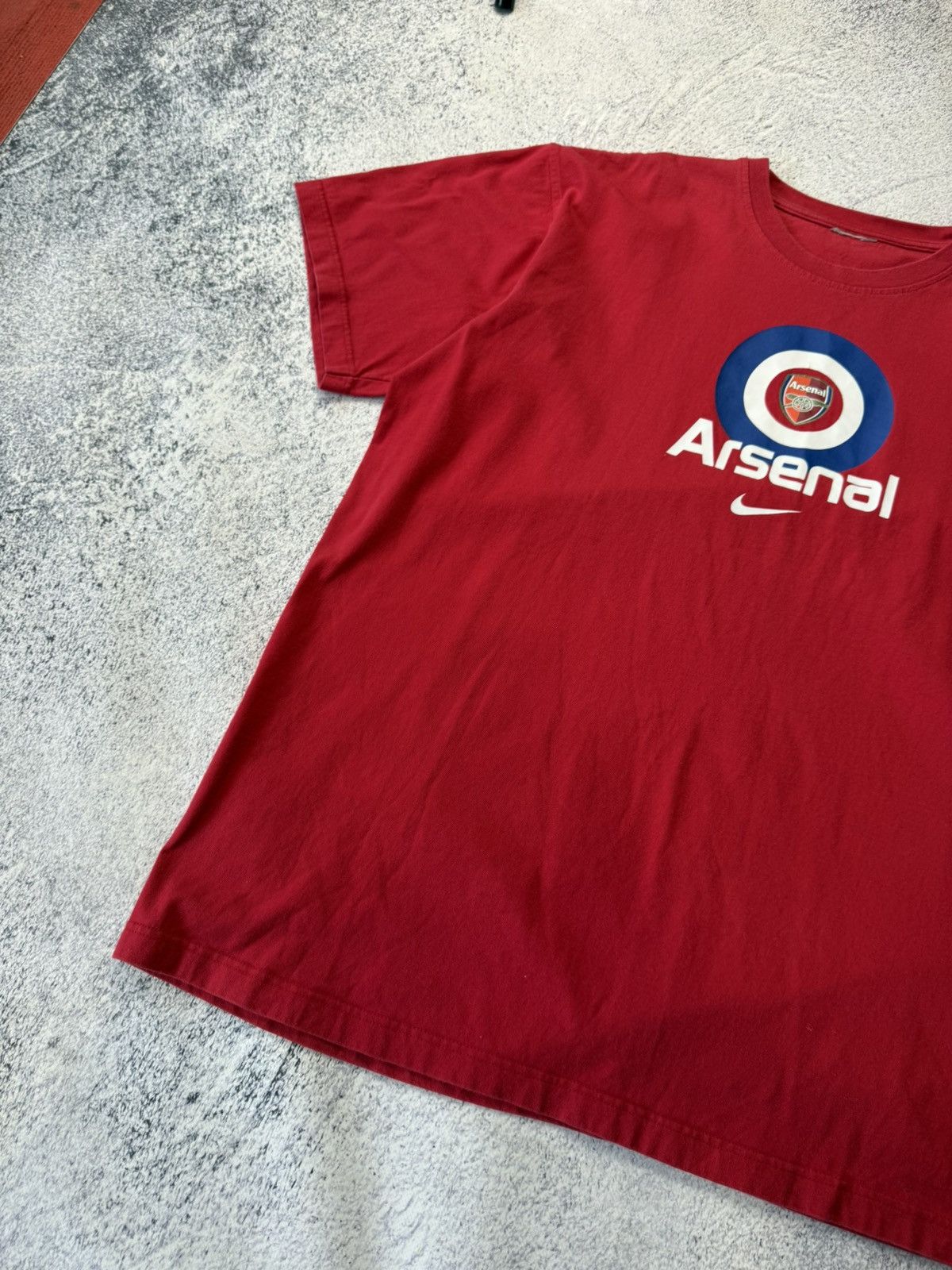 Nike Vintage Arsenal T-shirt Big Logo Blokecor Size US L / EU 52-54 / 3 - 18 Thumbnail