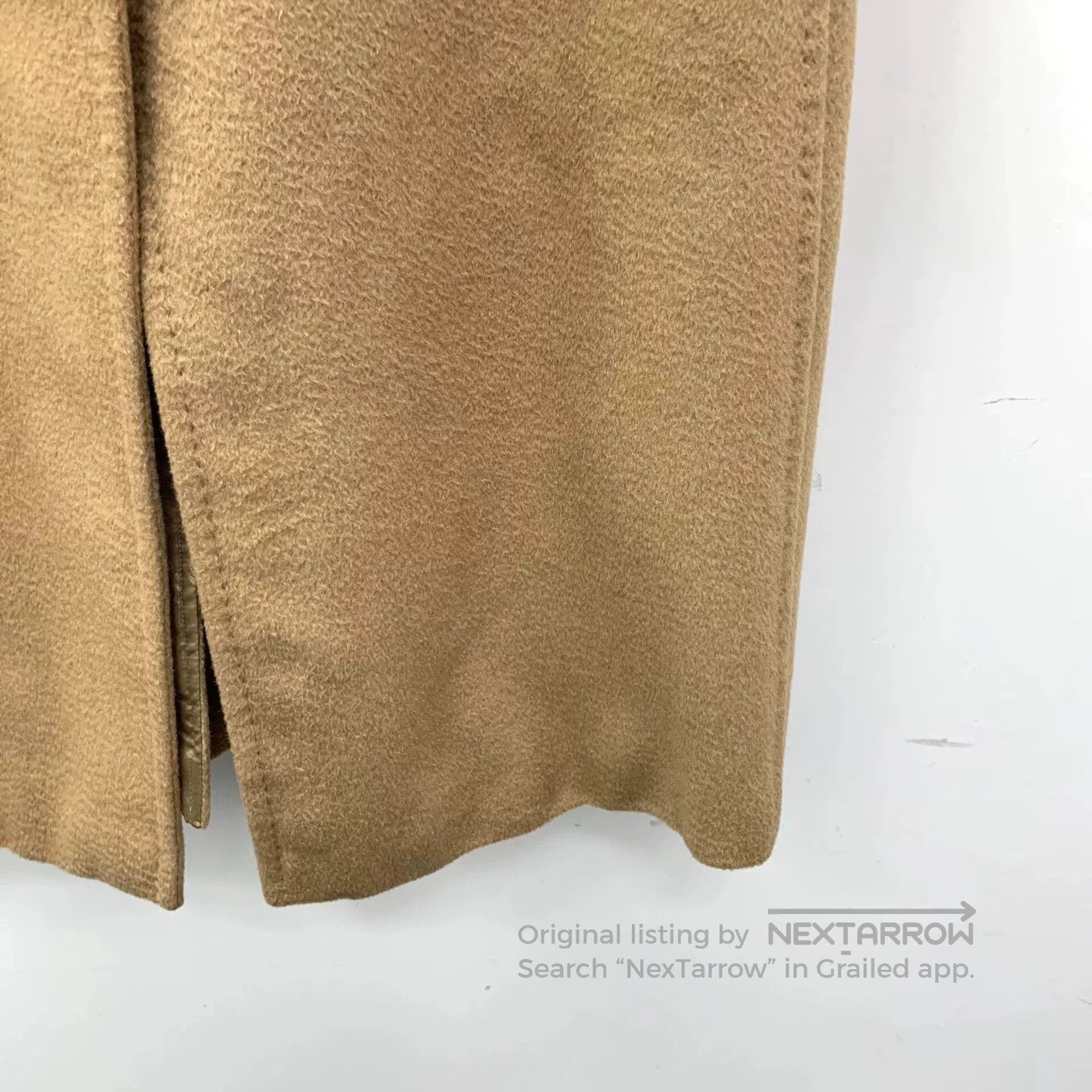 Other maxmara camel wool long coat with belt. Size US L / EU 52-54 / 3 - 5 Thumbnail