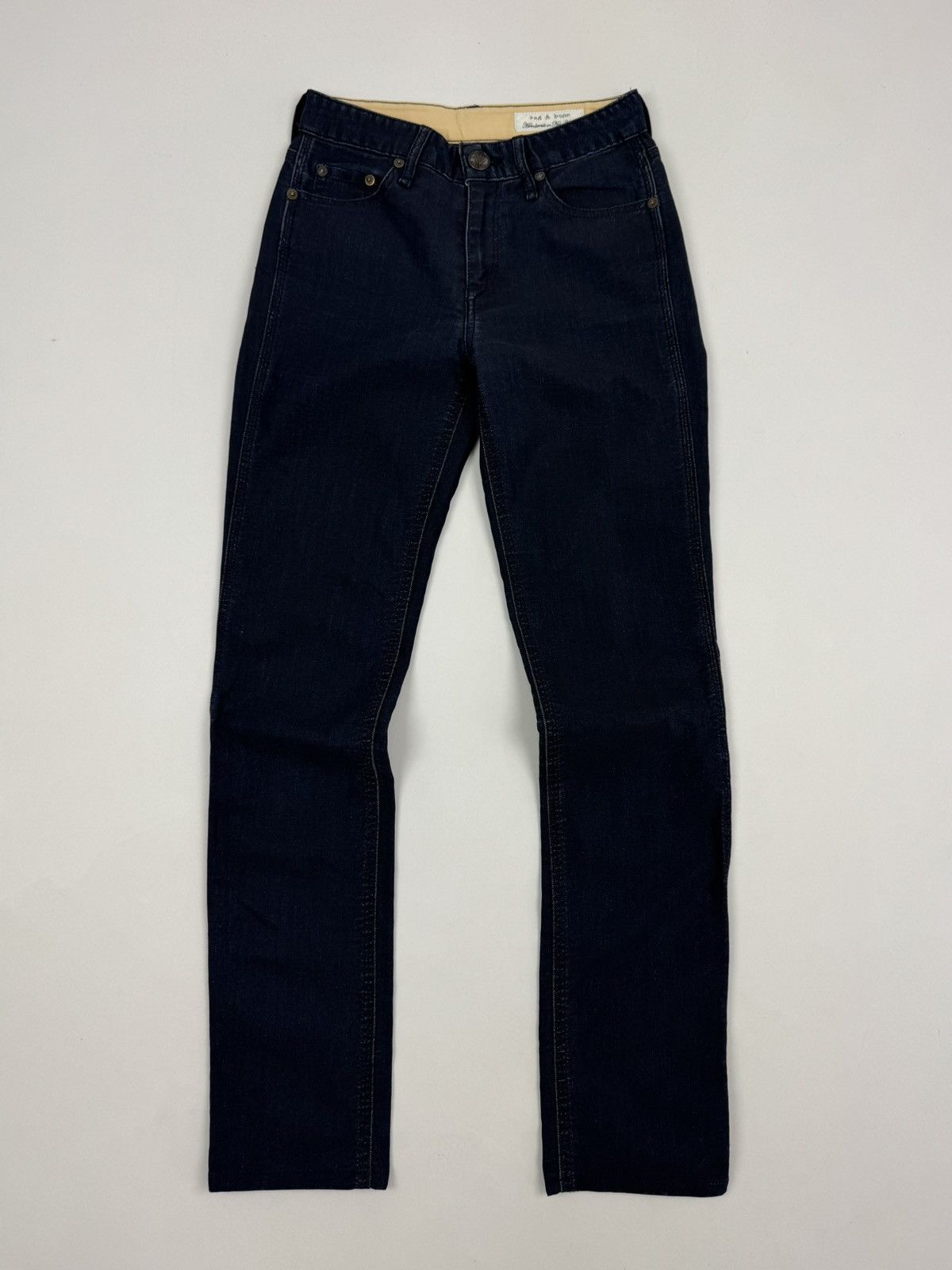 Rag & Bone Rag & Bone Handmade New York Navy Slim Women’s Pants Size 24" / US 00 / IT 34 - 1 Thumbnail