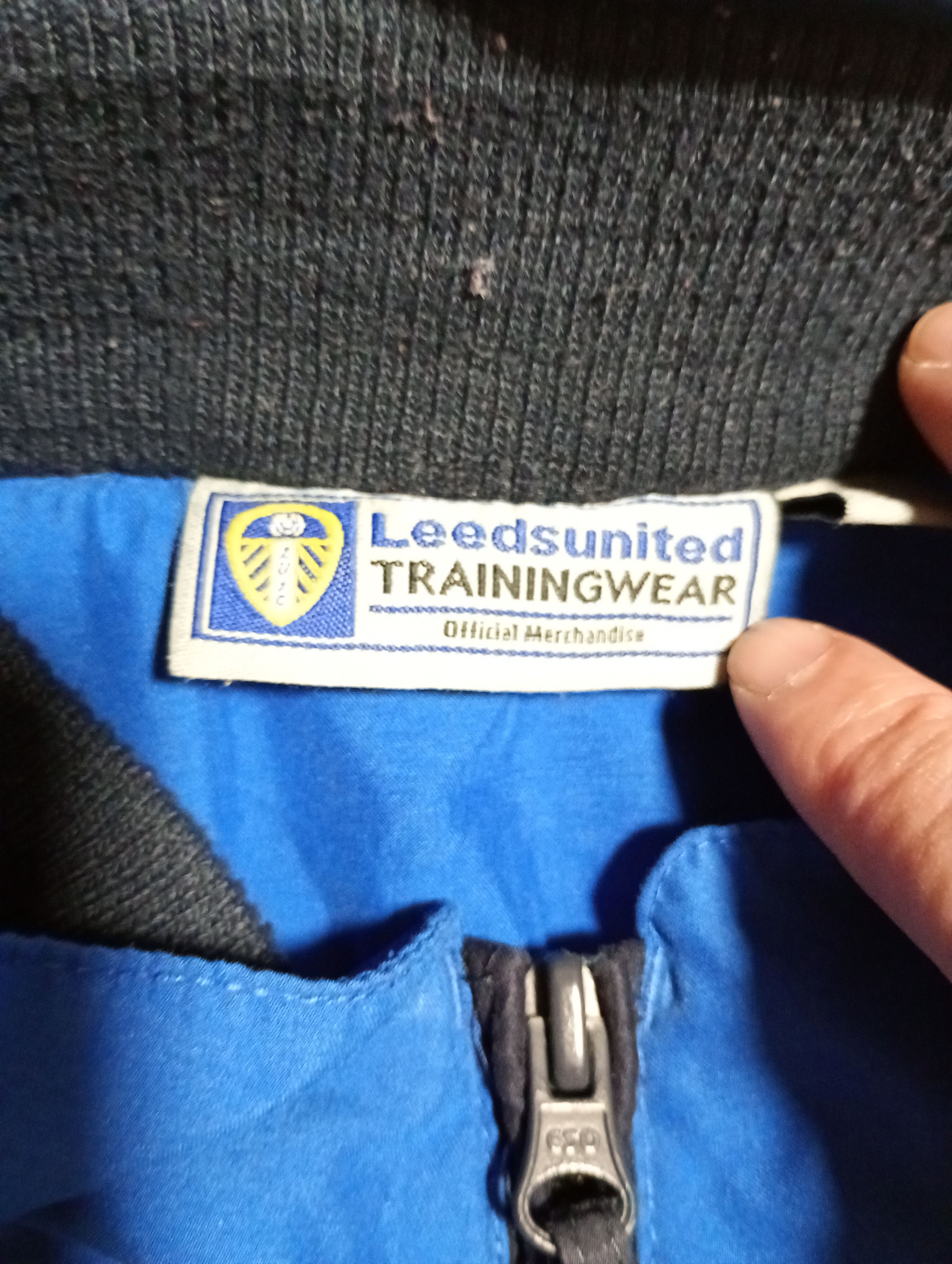 Vintage Admiral Leeds United Track Top Jacket 2006-2008 Size US L / EU 52-54 / 3 - 9 Thumbnail