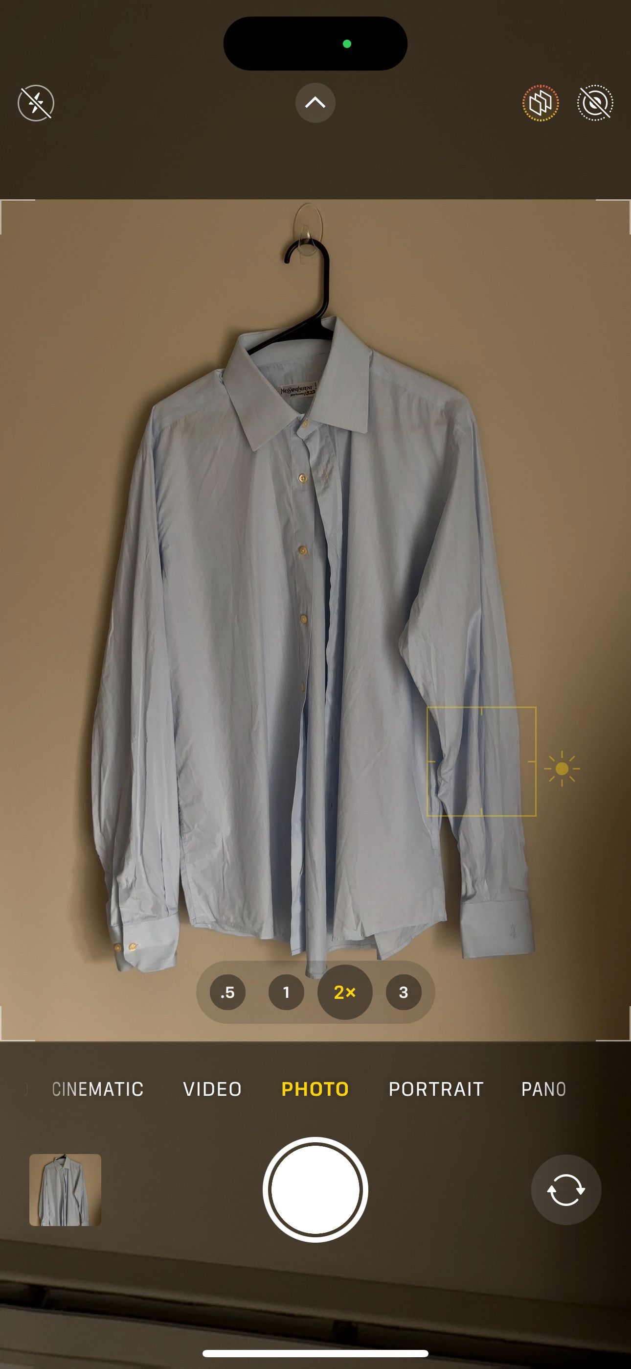 Yves Saint Laurent Yves Saint Laurent (YSL) Pour Homme Dress Shirt Size US XL / EU 56 / 4 - 8 Thumbnail