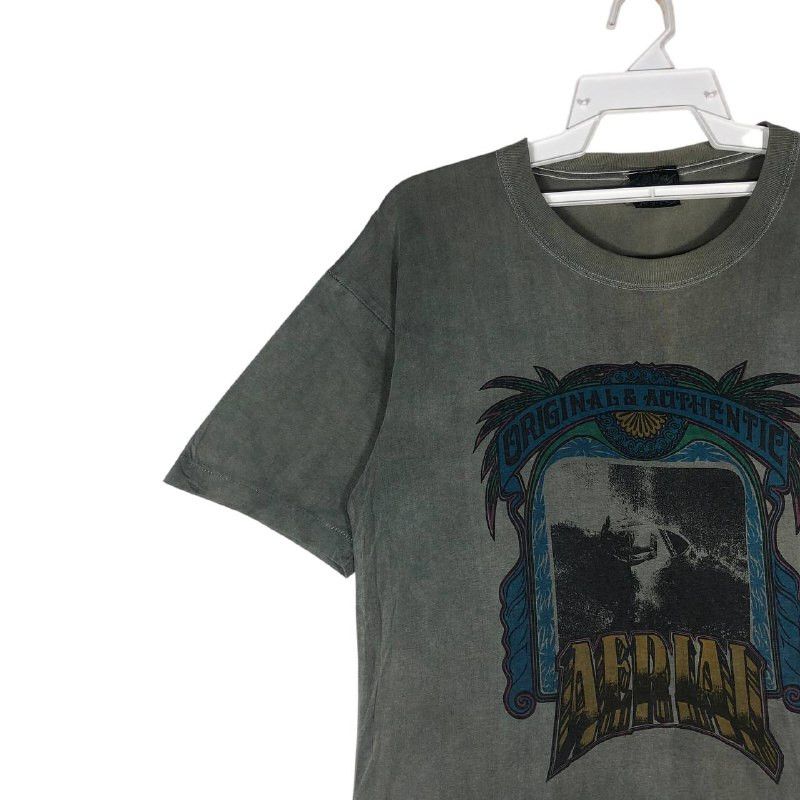 Vintage Vintage 90's Global Village T-Shirt Size US L / EU 52-54 / 3 - 3 Thumbnail