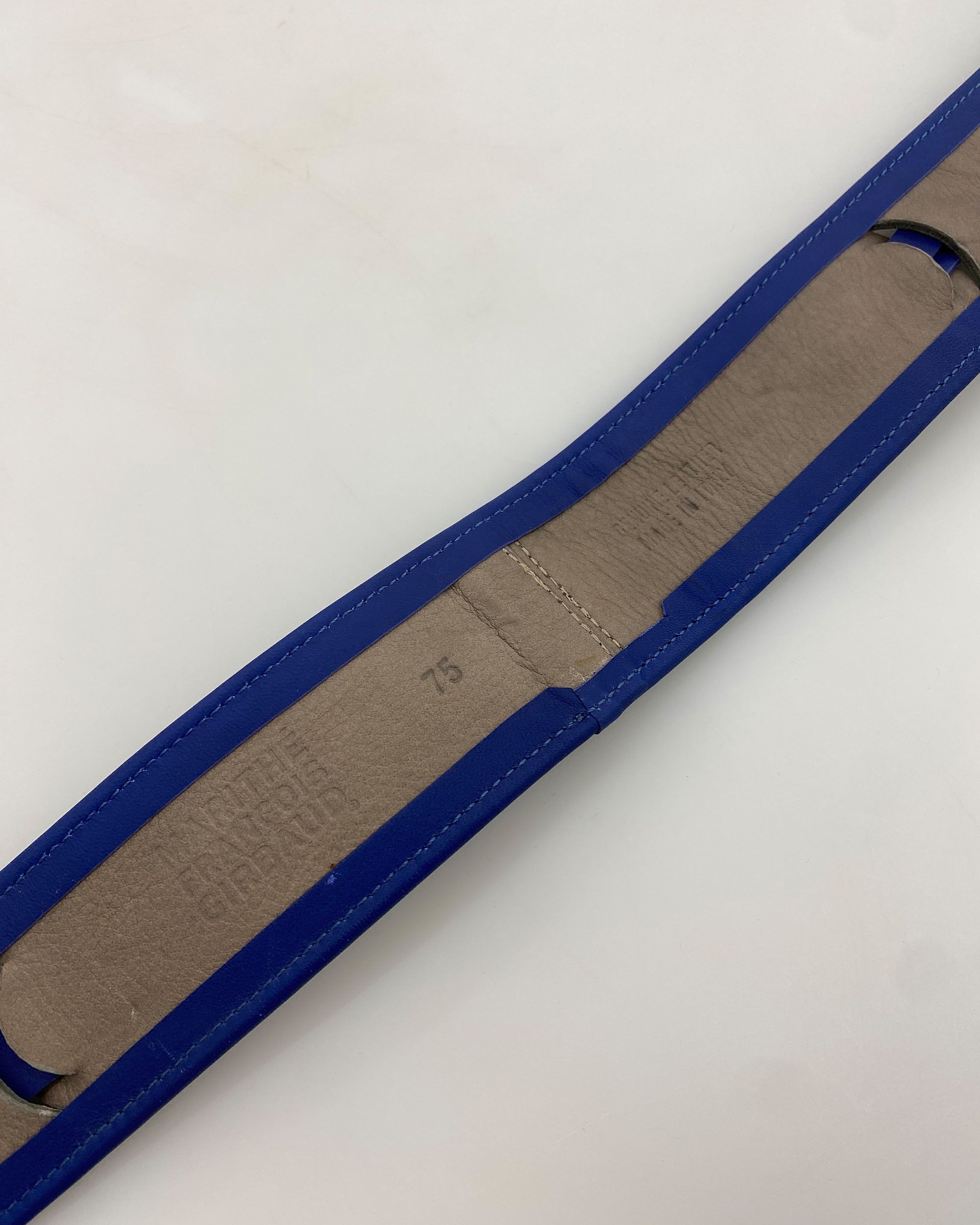 Marithe + Francois Girbaud 2010s Leather Belt Size ONE SIZE - 4 Thumbnail