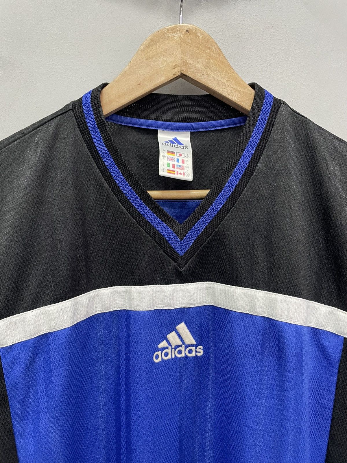 Adidas Adidas Vintage T-Shirt west germany Y2K style Soccer Size US L / EU 52-54 / 3 - 4 Thumbnail