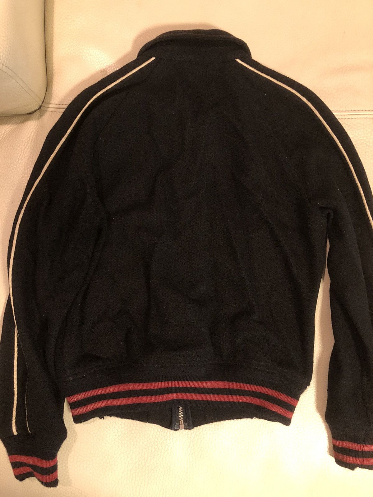 Saint Laurent Paris Saint Laurent wool distressed teddy bomber jacket hedi Size US S / EU 44-46 / 1 - 3 Thumbnail