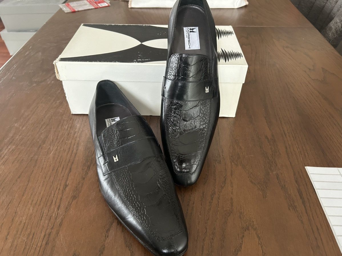 Moreschi Moreschi Ostrich and calf dress shoes New Size US 11 / EU 44 - 4 Thumbnail