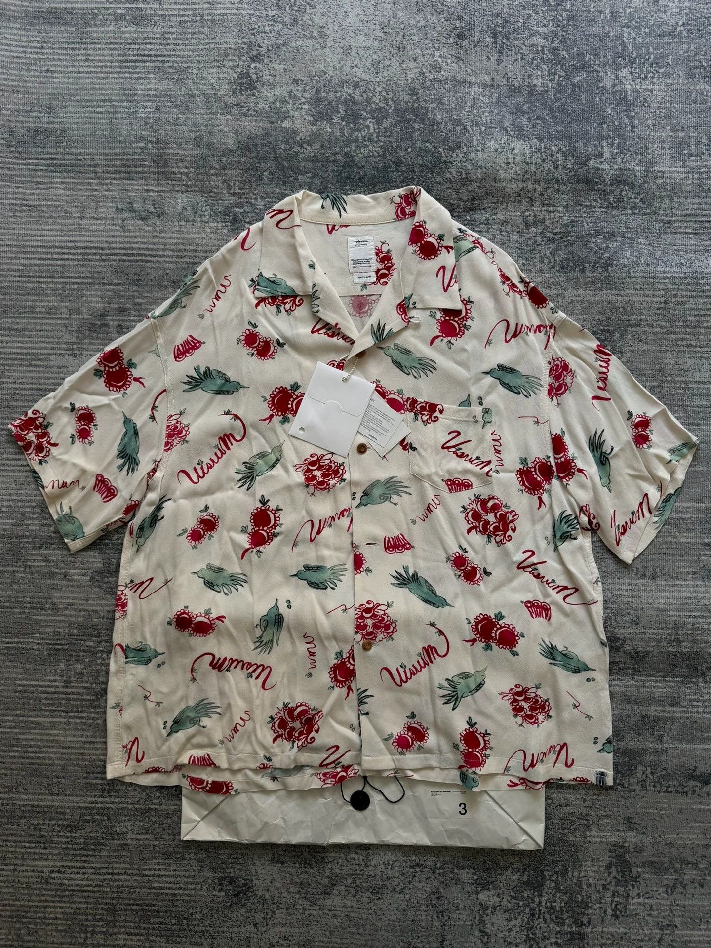 トップス visvim SS21 WALLIS SHIRT S/S SUNNYBIRD 3 visvim/WALLIS SHIRT S/S SUNNYBIRD