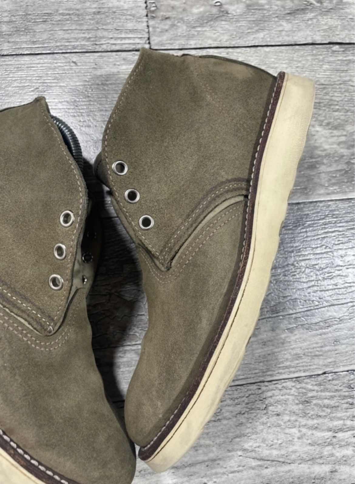 Red Wing Red Wing Shoes 3144 Chukka Suede Boots Size US 6.5 / EU 39-40 - 3 Thumbnail