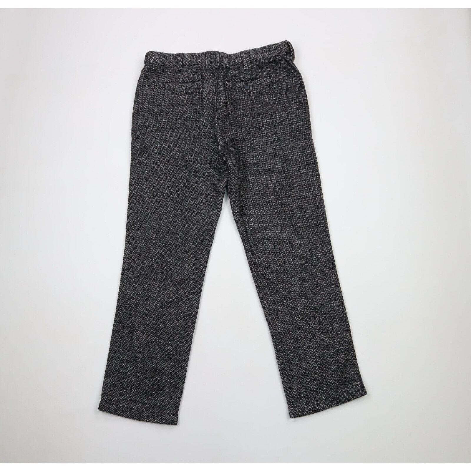 Vintage Vintage 90s Streetwear Tweed Herringbone Chino Pants Size US 34 / EU 50 - 6 Thumbnail