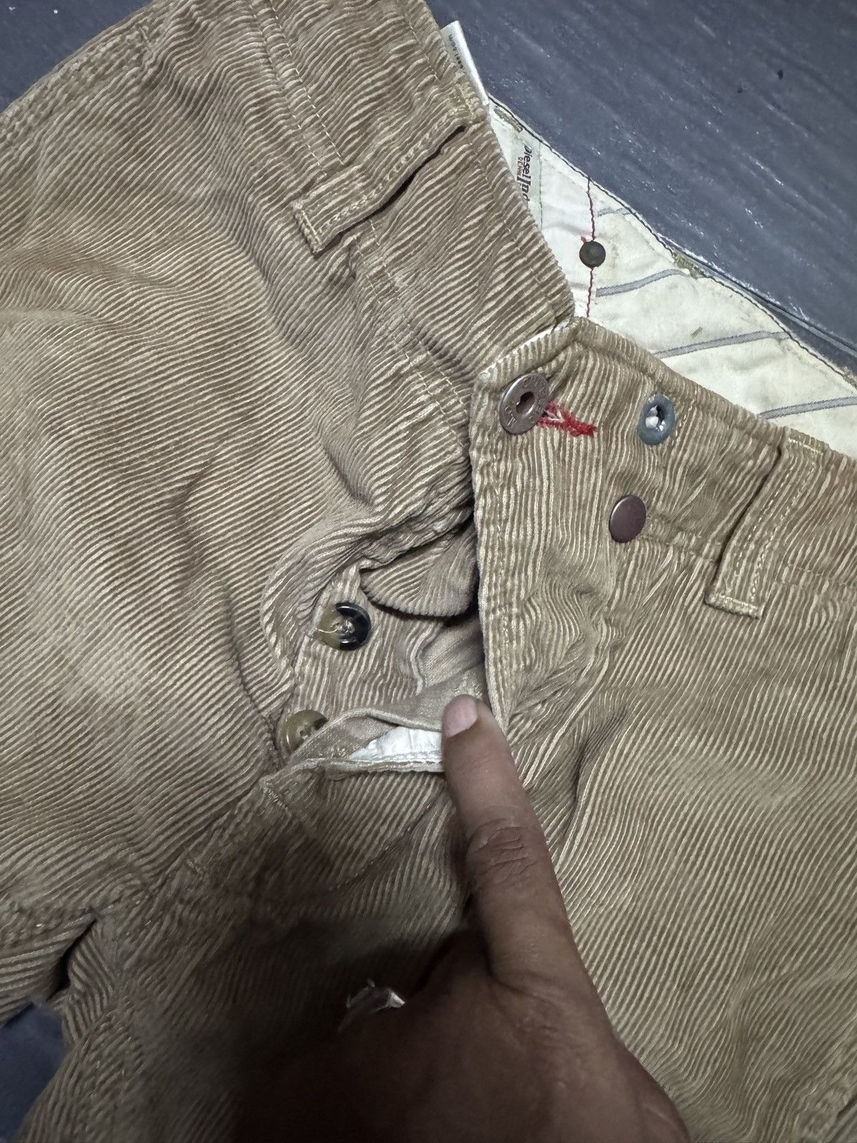 Diesel DIESEL FLARE CORDUROY PANTS Size US 30 / EU 46 - 3 Thumbnail
