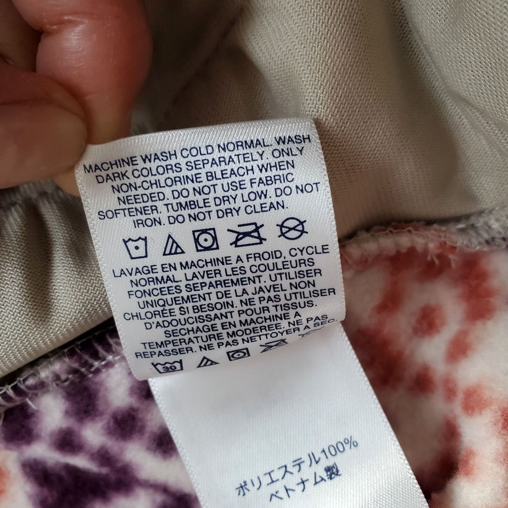 Lands' End Lands' End Heritage Fleece Sweater Women M Multi Fair Isle 1/4 Snap Pullover EUC Size M / US 6-8 / IT 42-44 - 5 Thumbnail