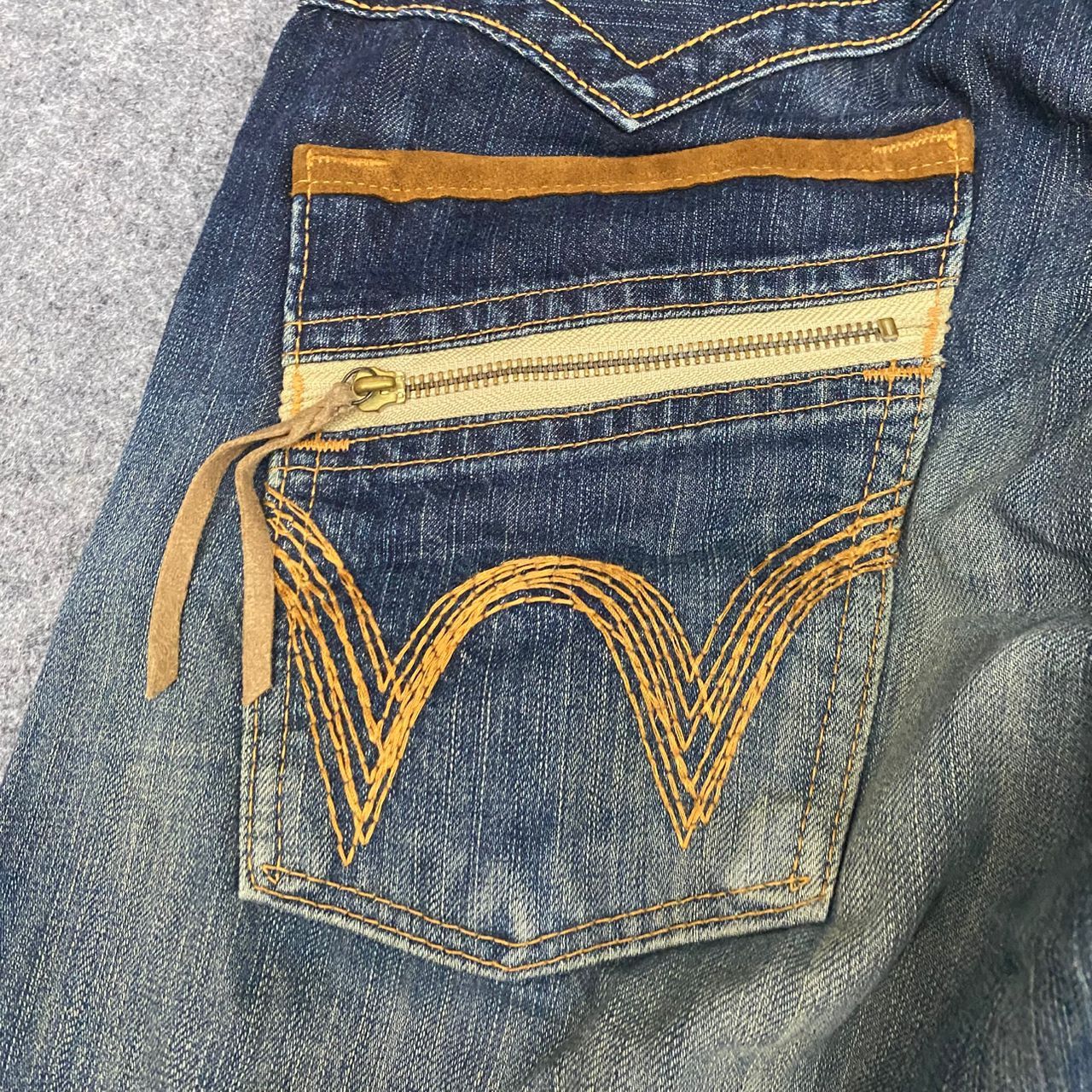 If Six Was Nine 💥 Need Gone💥 Edwin Exclusive Vintage Distressed Denim Size US 32 / EU 48 - 15 Thumbnail