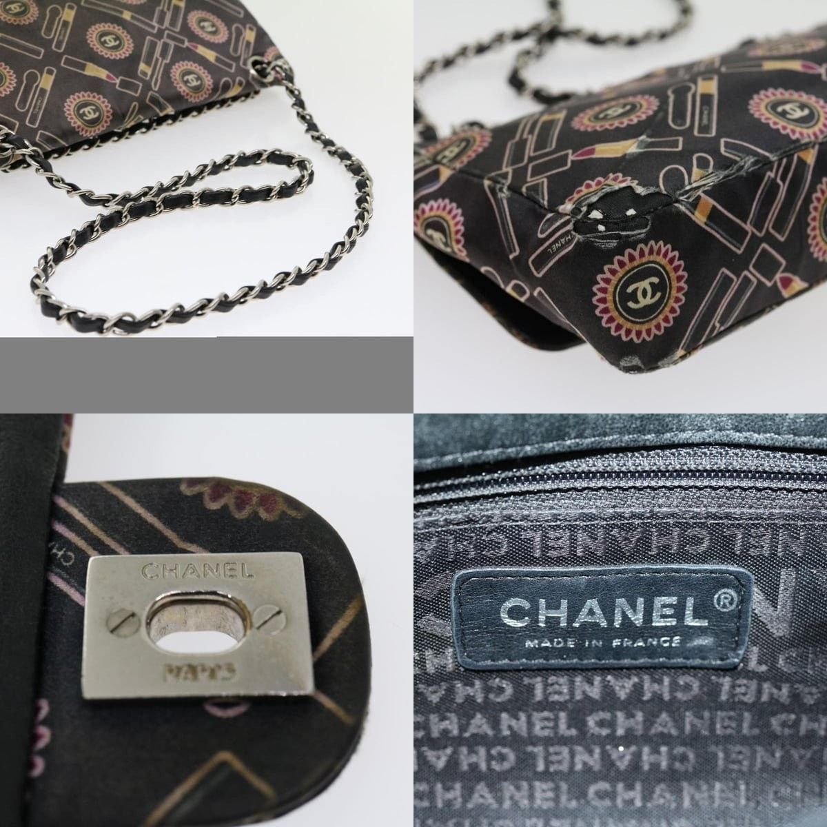 Chanel Chanel Lip Chain Turn Lock Shoulder Bag Size ONE SIZE - 4 Thumbnail