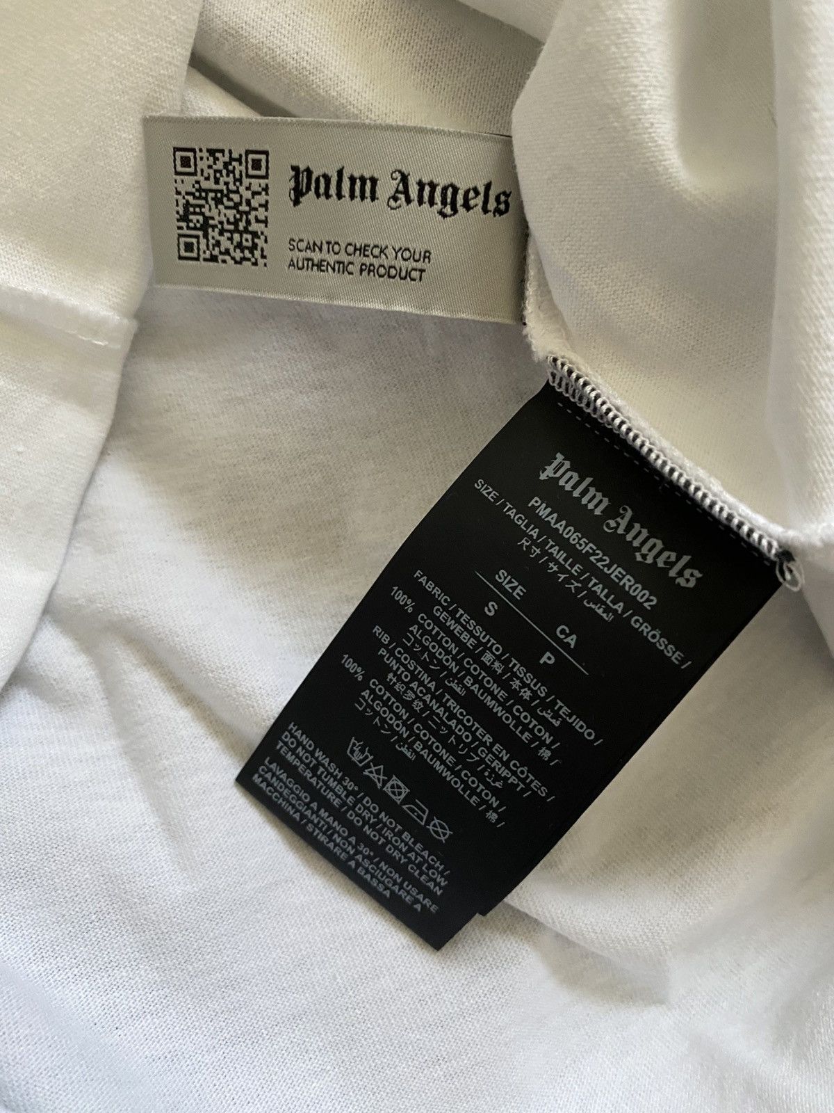 Palm Angels Palm Angels Box Logo T-Shirt Size US S / EU 44-46 / 1 - 5 Thumbnail