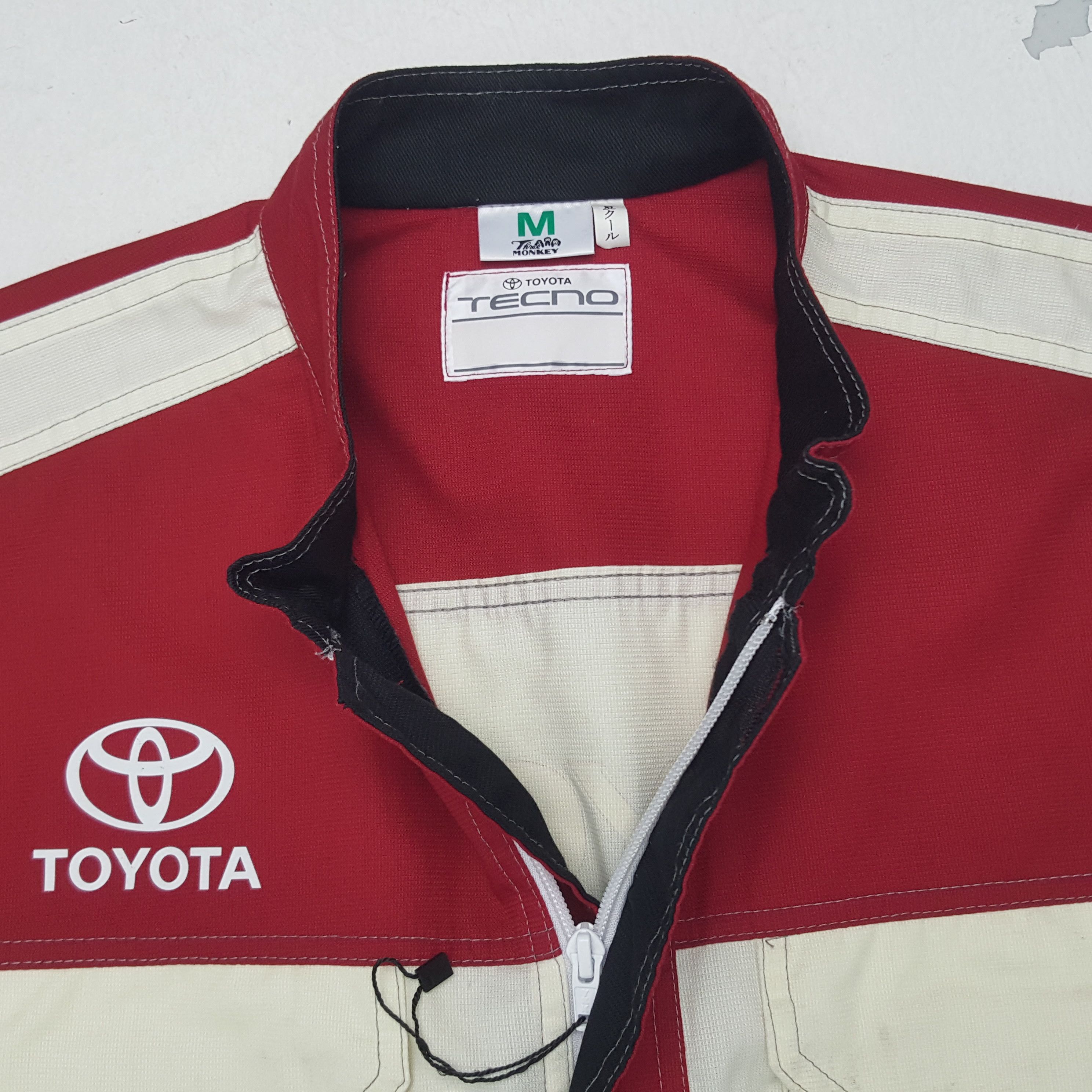Sports Specialties × Vintage Vintage Toyota Sport Racing Worker Coverall Jumpsuit Jacket Size US M / EU 48-50 / 2 - 9 Thumbnail