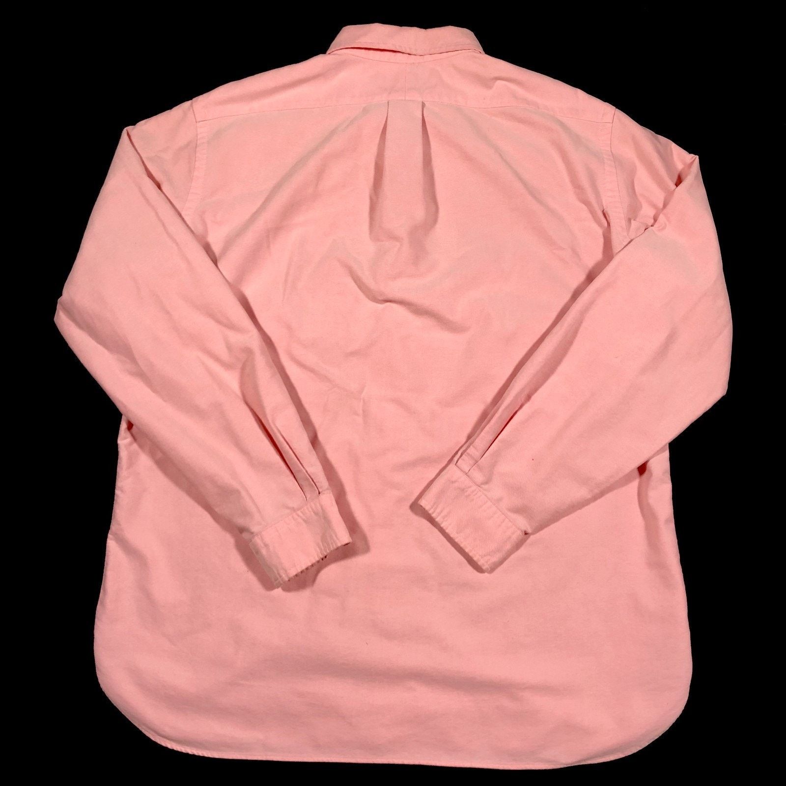 Polo Ralph Lauren Polo Ralph Lauren pink long sleeve oxford button down shirt Size US L / EU 52-54 / 3 - 8 Thumbnail