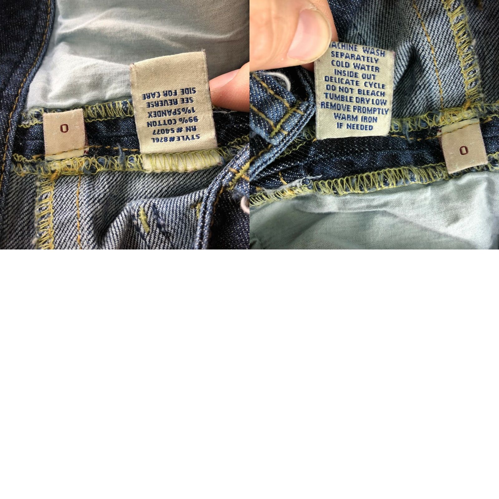 Vintage Cabi Jeans Juniors Size 0 Low Rise Mid Rise Medium Wash Blue Denim Jeans Boyfriend/Bootcut? Size 25" / US 0 / IT 36 - 8 Thumbnail
