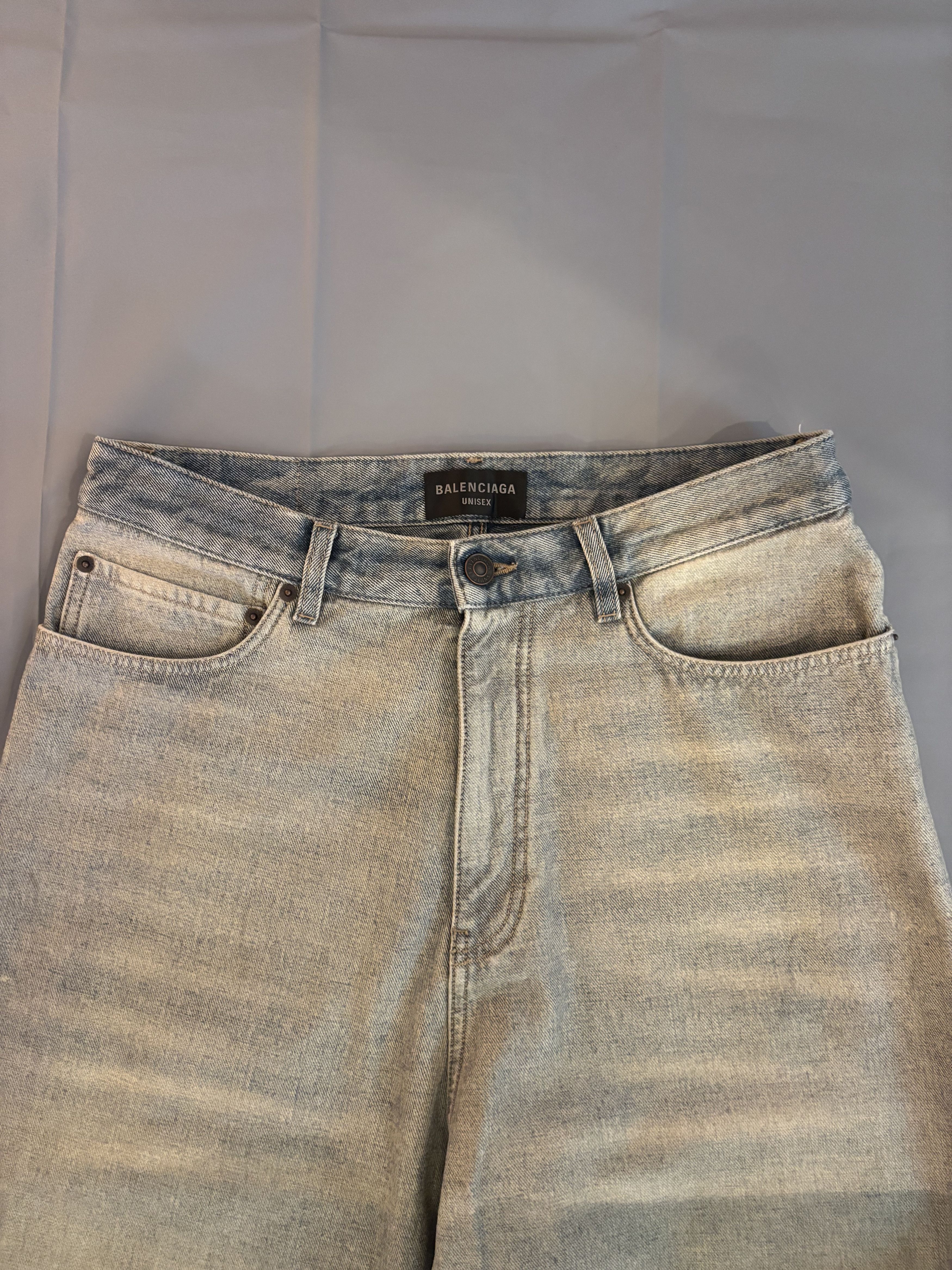 Balenciaga Jean’s large baggie Balenciaga bleu délavé en tbe Size US 30 / EU 46 - 10 Thumbnail