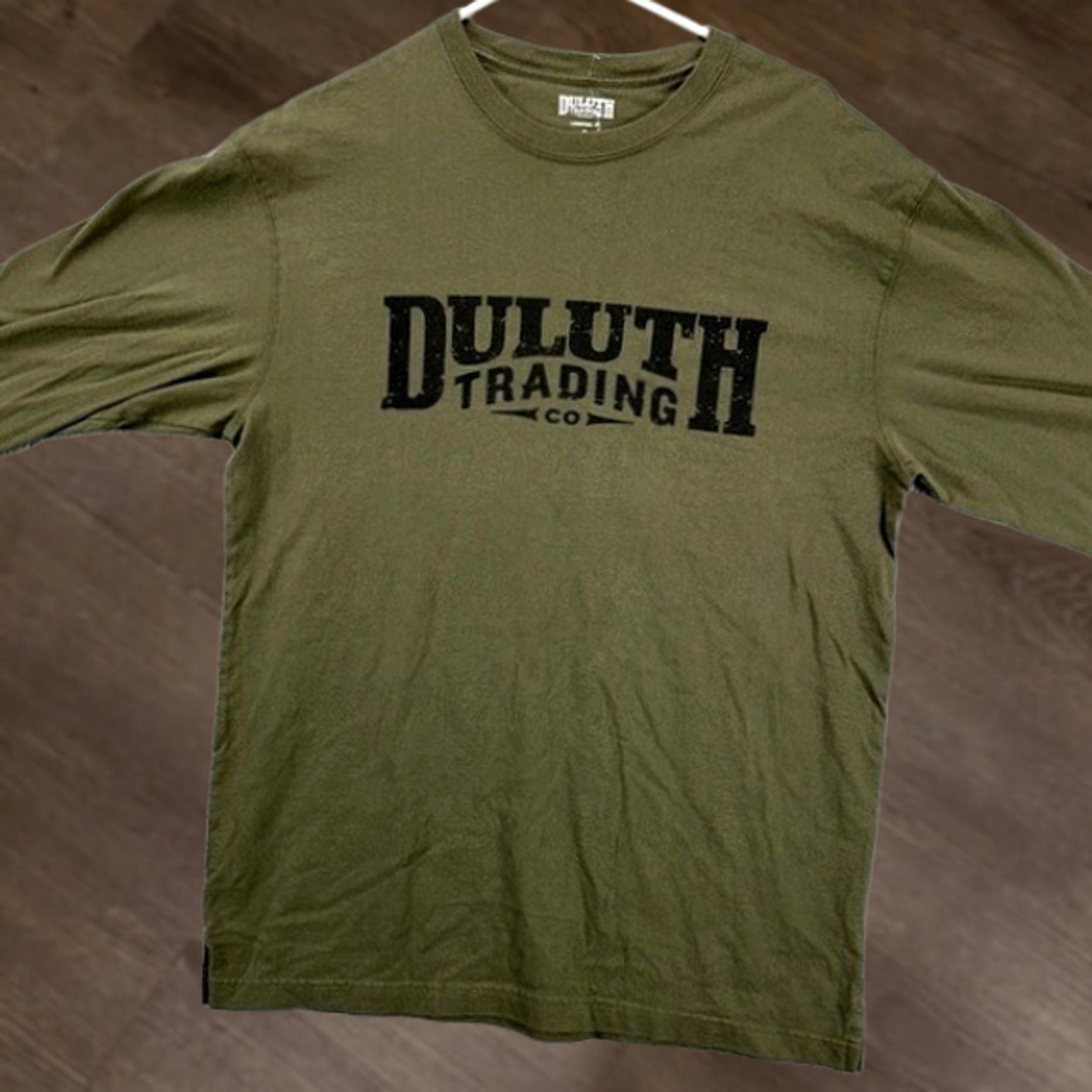 Duluth Trading Company Duluth Trading Co. Longtail T Shirt Mens Small Olive Graphic Print Tee NEW A47 T-Shirt Crew Neck Graphic Print Mens Small Green Vintage No Size US S / EU 44-46 / 1 - 1 Thumbnail