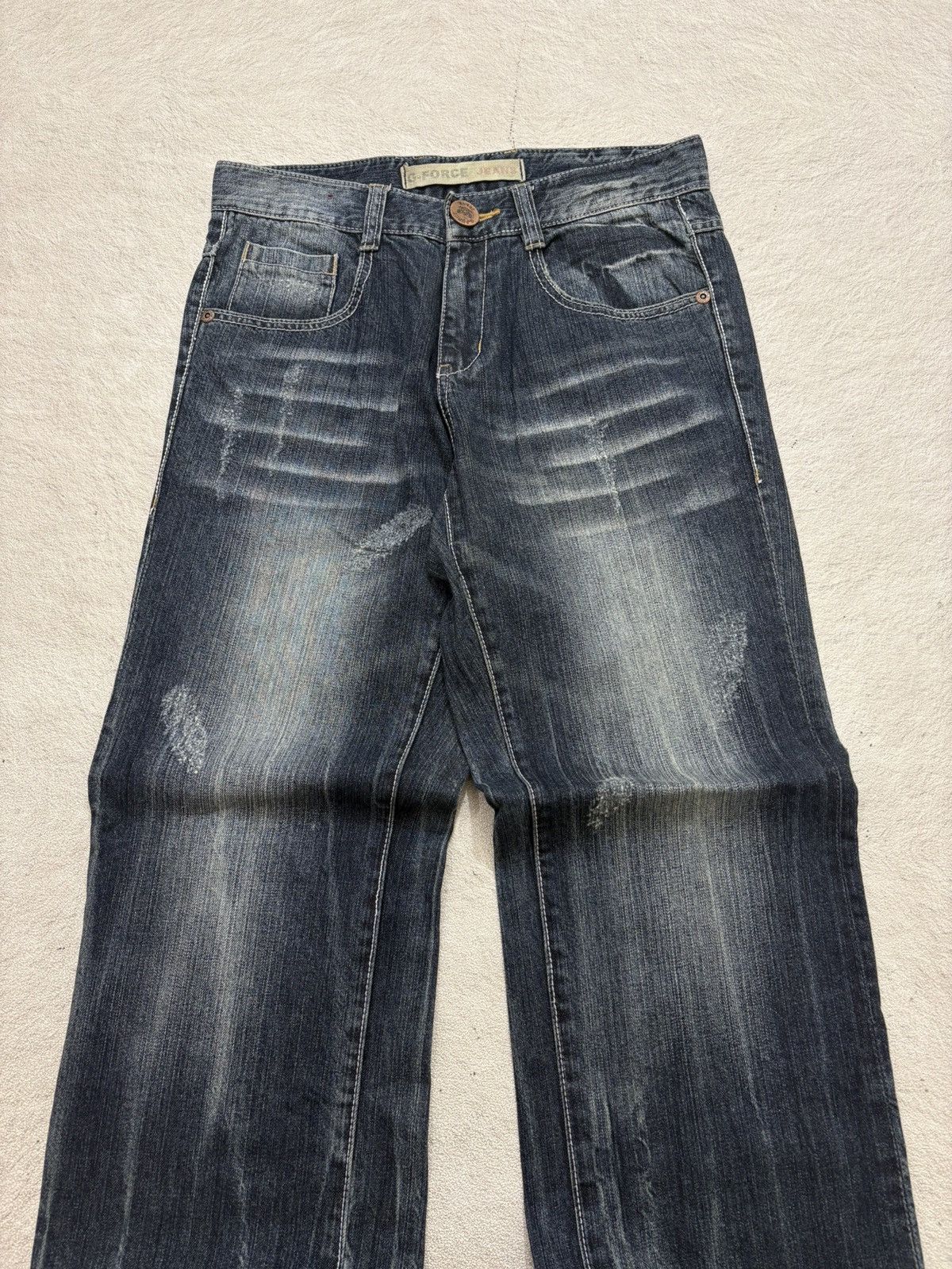 Kapital 2000s G force japan bootcut kapital denim y2k style Size US 31 - 2 Thumbnail