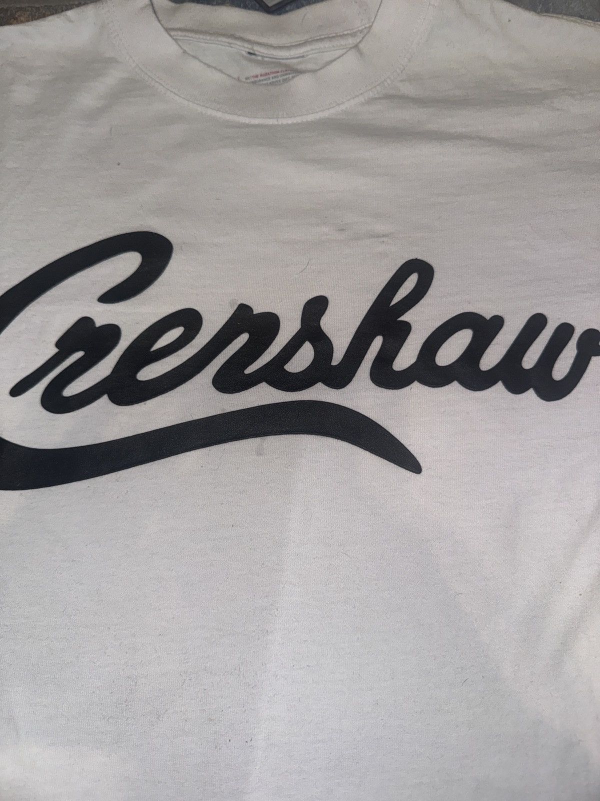 Crenshaw × Designer Crenshaw Logo tee : White/ Black S;M Size US M / EU 48-50 / 2 - 3 Thumbnail