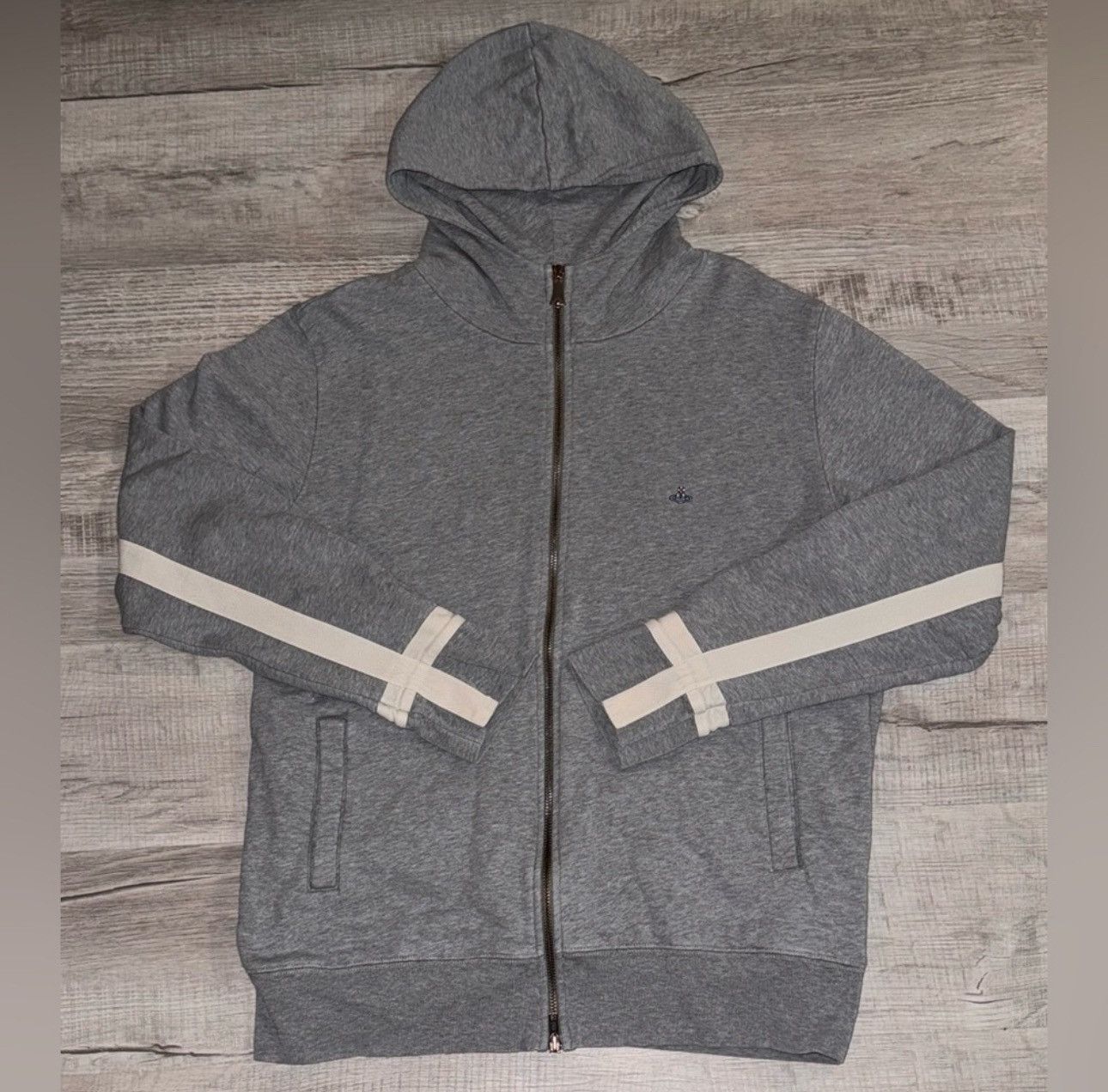 image of Vivienne Westwood Hoodie in Grey, Men's (Size XL)