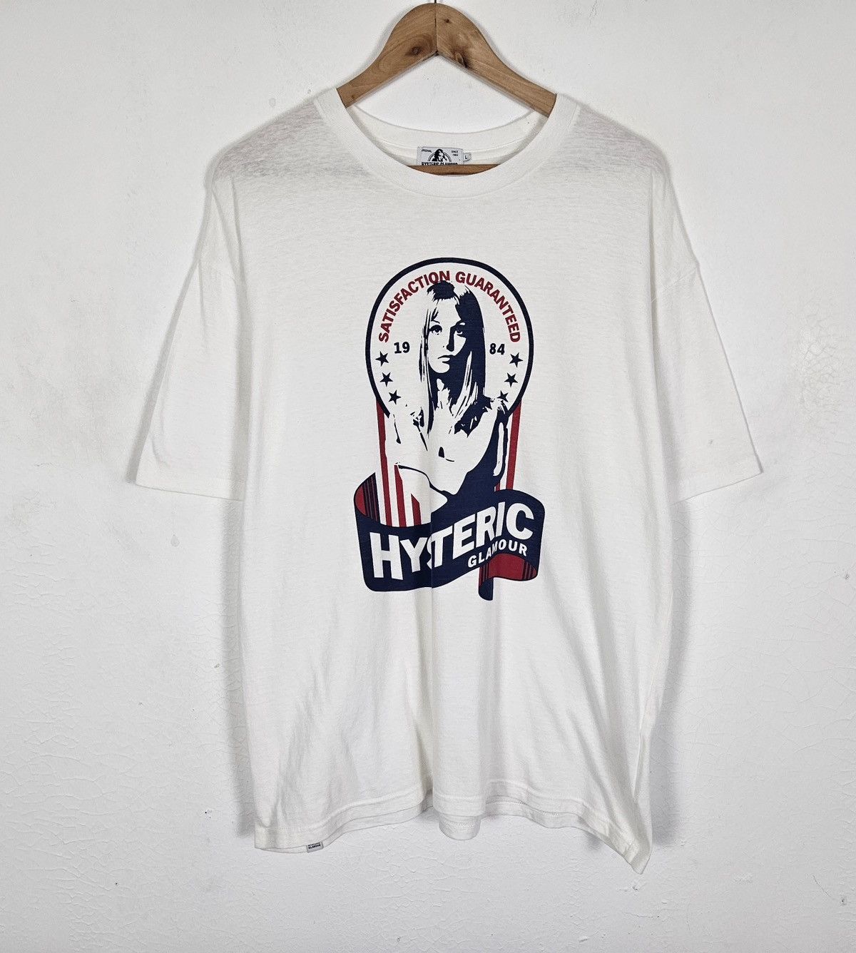 Hysteric Glamour Hysteric Glamour Satisfaction Guaranteed shirt Size US L / EU 52-54 / 3 - 2 Thumbnail