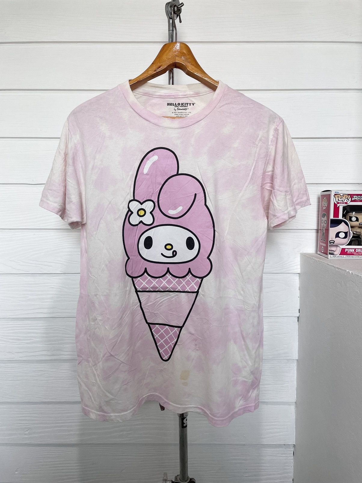 Anime MY MELODY ICE CREAM CONE TIE DYE (2021) Size US M / EU 48-50 / 2 - 1 Thumbnail