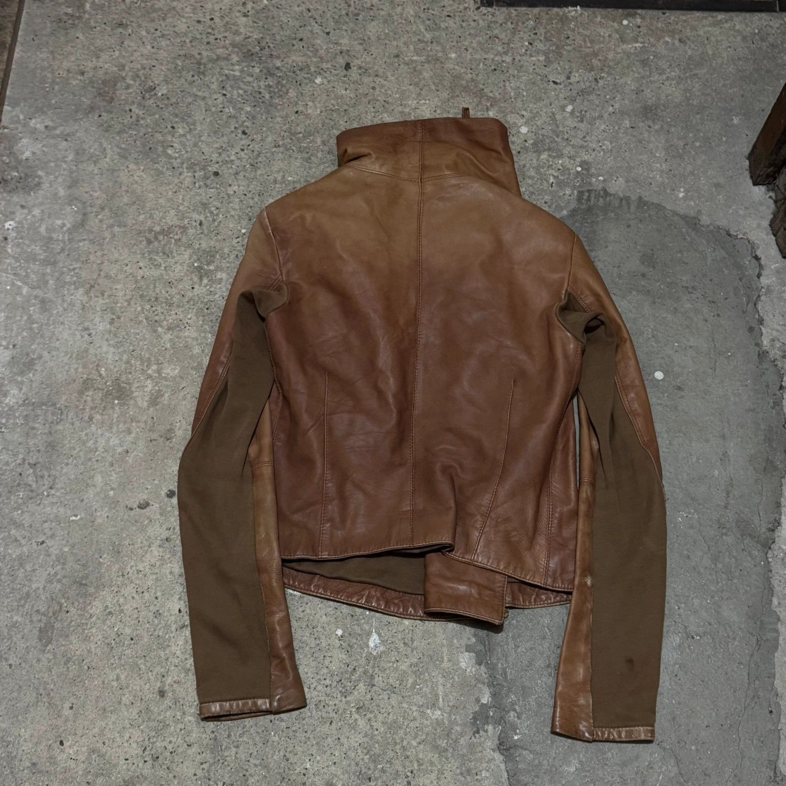 Other Rick owens style leather jacket Size S / US 4 / IT 40 - 5 Thumbnail
