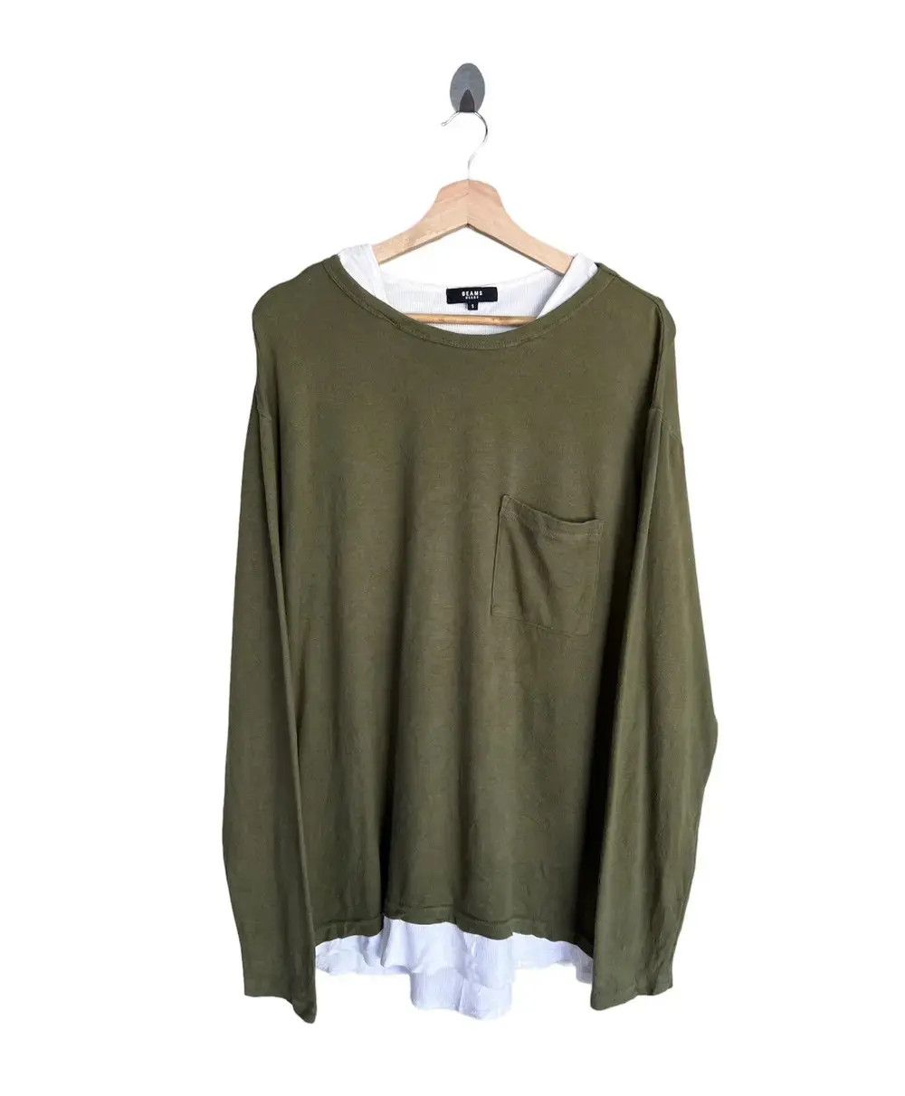 Beams Heart Plain Long Sleeve