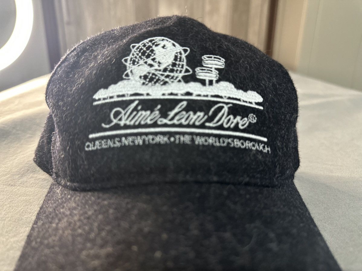 Aime Leon Dore Aime Leon Dore Wool Unisphere Hat Charcoal Size ONE SIZE - 13 Thumbnail