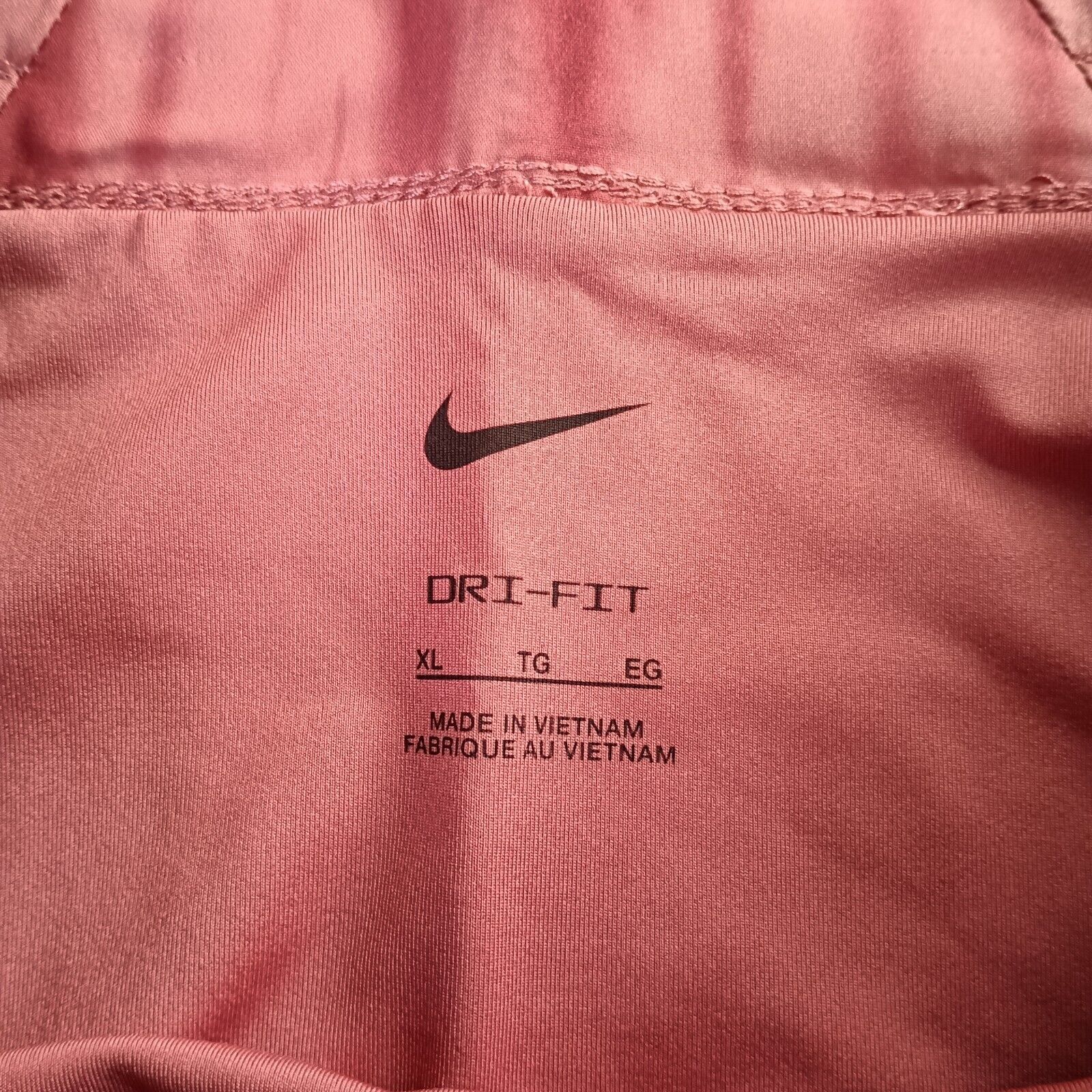 Nike Nike High-Waisted 3" Brief-Lined Shorts Women XL Canyon Pink Size 36" / US 14 / IT 50 - 3 Thumbnail