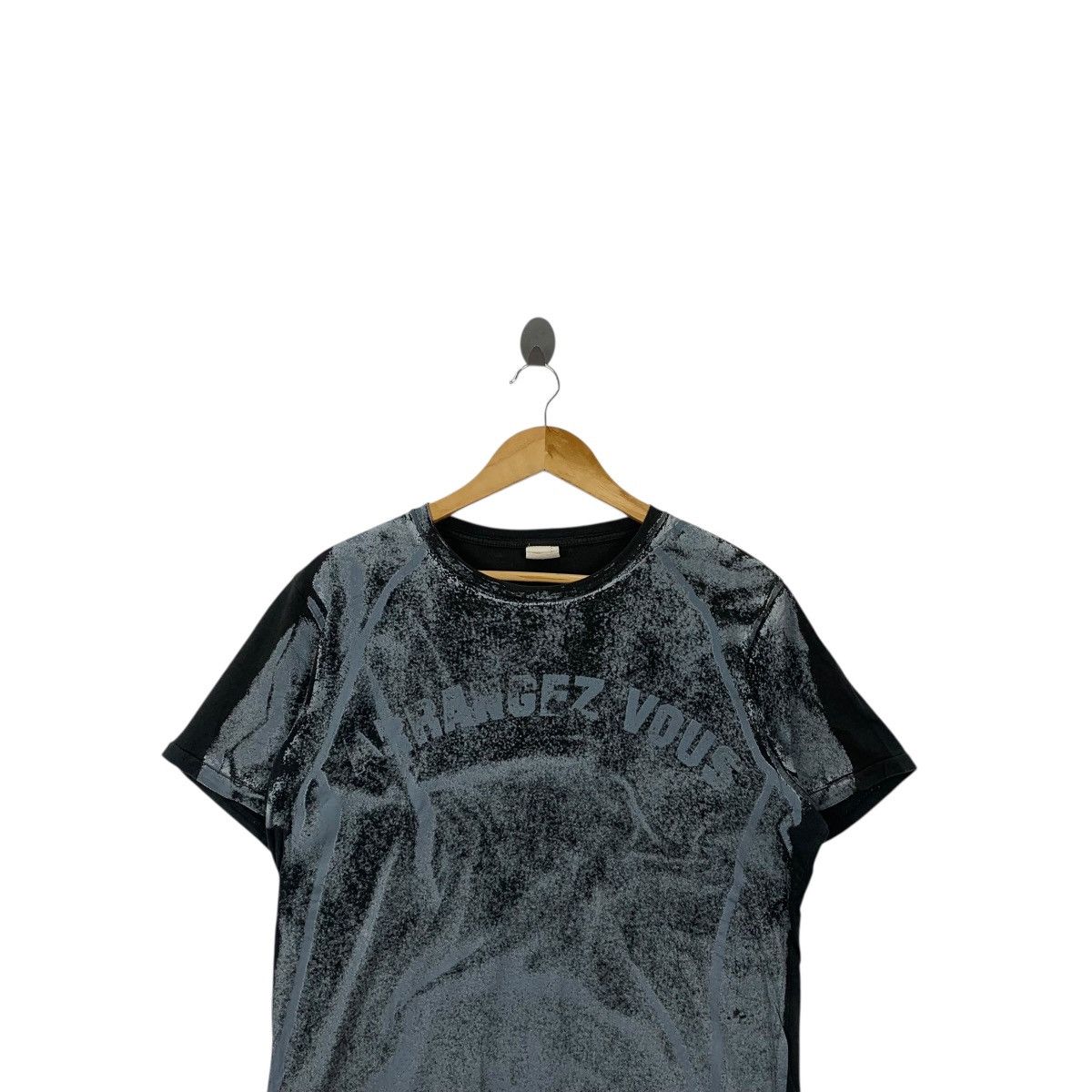 Diesel Vintage DIESEL ARRANGEZ VOUS Over Print AOP Tee Shirt Top Size US M / EU 48-50 / 2 - 2 Thumbnail