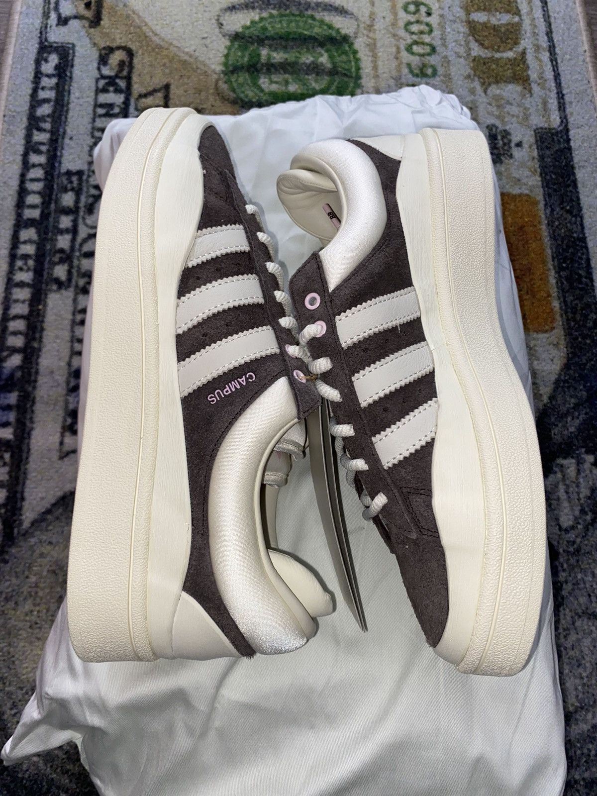 adidas gazelle silver green womens adidas Women's Campus 00s Shoes, Size 11, BLACK/OFF White main image 0