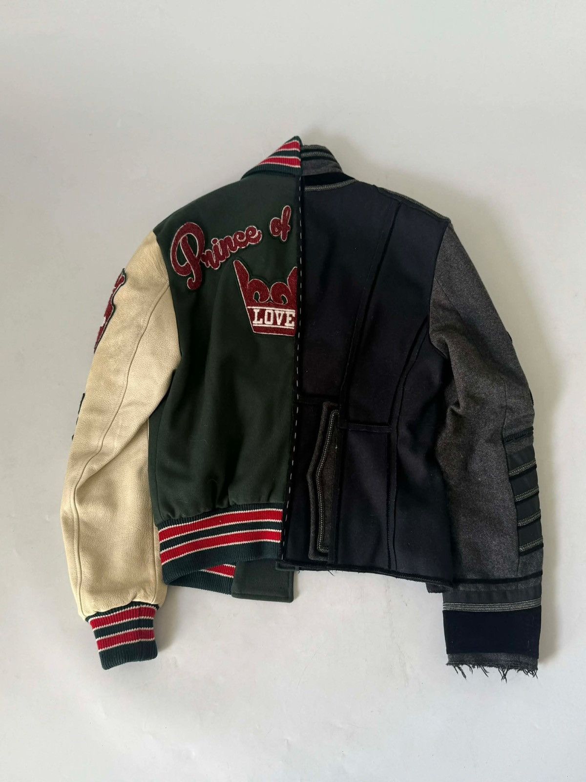Dolce & Gabbana Dolce & Gabbana Royal Asymmetric Military Varsity Bomber Size US S / EU 44-46 / 1 - 2 Thumbnail