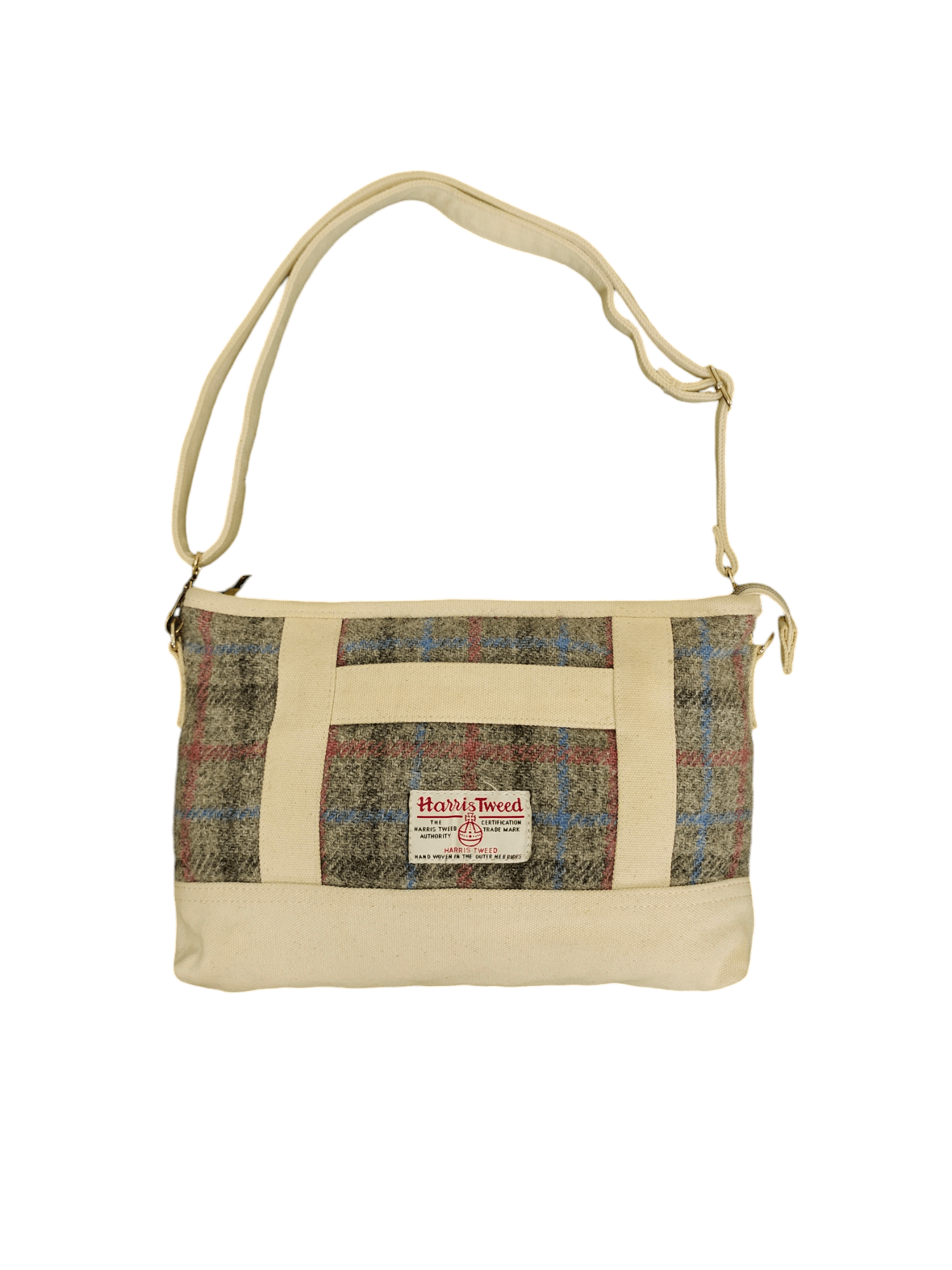MasterPiece Vintage Harris Tweed Closshi Checkered Plaid Sling Bag Size ONE SIZE - 5 Thumbnail