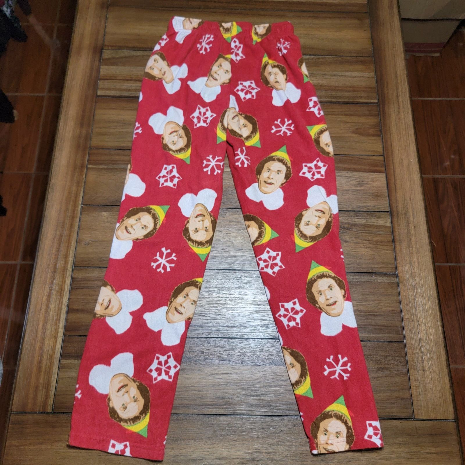 Other Elf Unisex Red Fleece Lounge Pants - Size Small Size 26" / US 2 / IT 38 - 3 Thumbnail