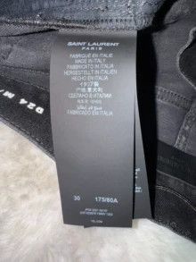 Saint Laurent Paris Saint Laurent new show style brushed stretch skinny jeans Size US 32 / EU 48 - 7 Thumbnail