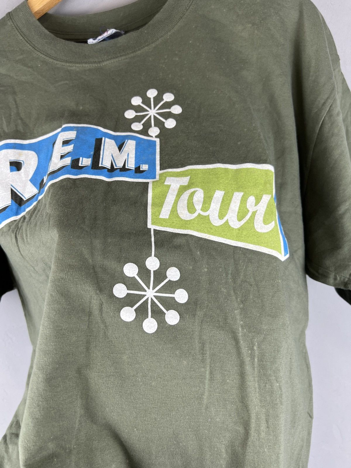 Band Tees 💥Exclusive💥 R.E.M 1999 UP Tour RARE tee Size US XL / EU 56 / 4 - 9 Thumbnail