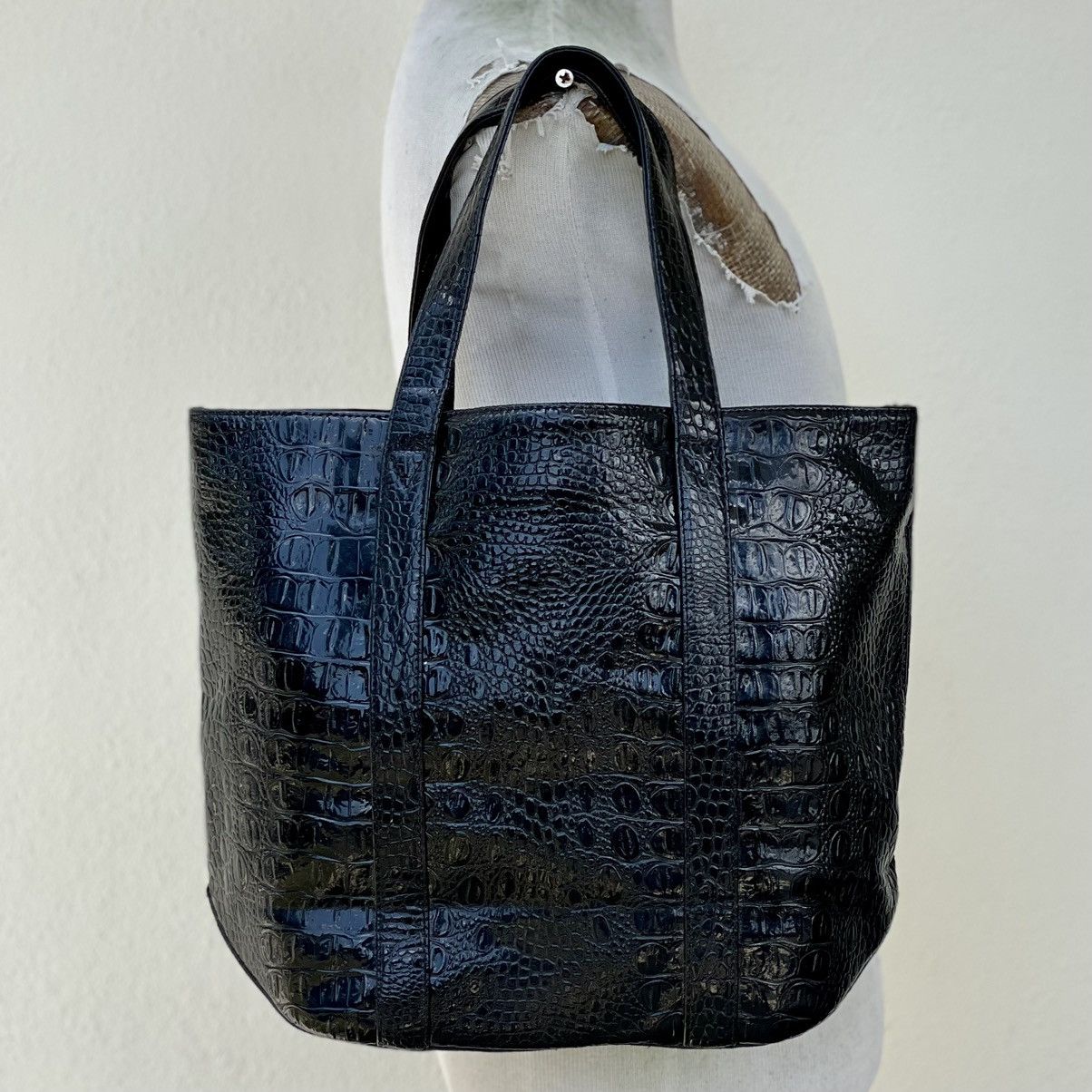 Beams Japan × Beams Plus Faux Leather Beams Boy Tote Bag Size ONE SIZE - 4 Thumbnail