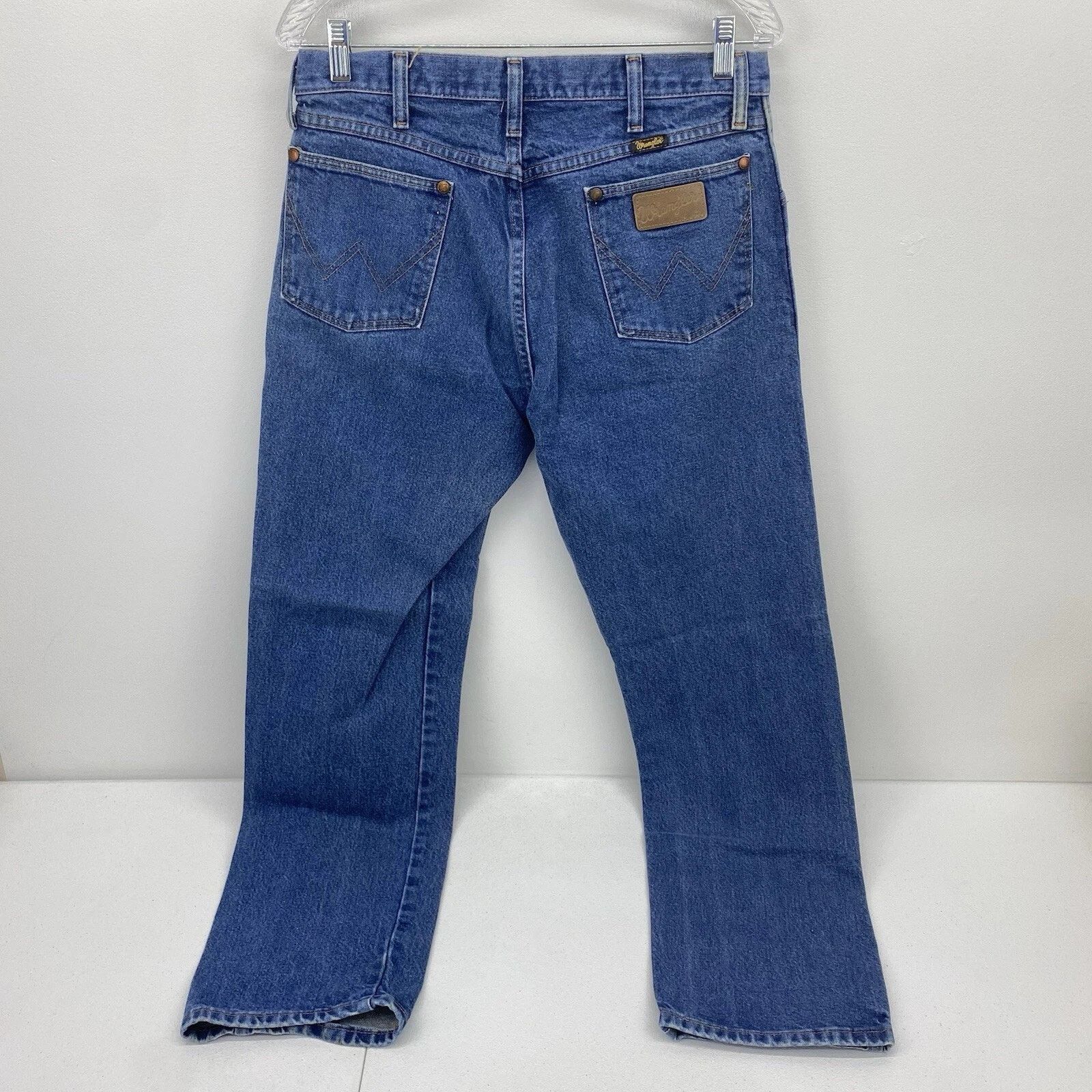 Wrangler Wrangler - Jeans Men's 33x32 Cowboy cut Workwear Ranch USA Size US 32 / EU 48 - 2 Thumbnail