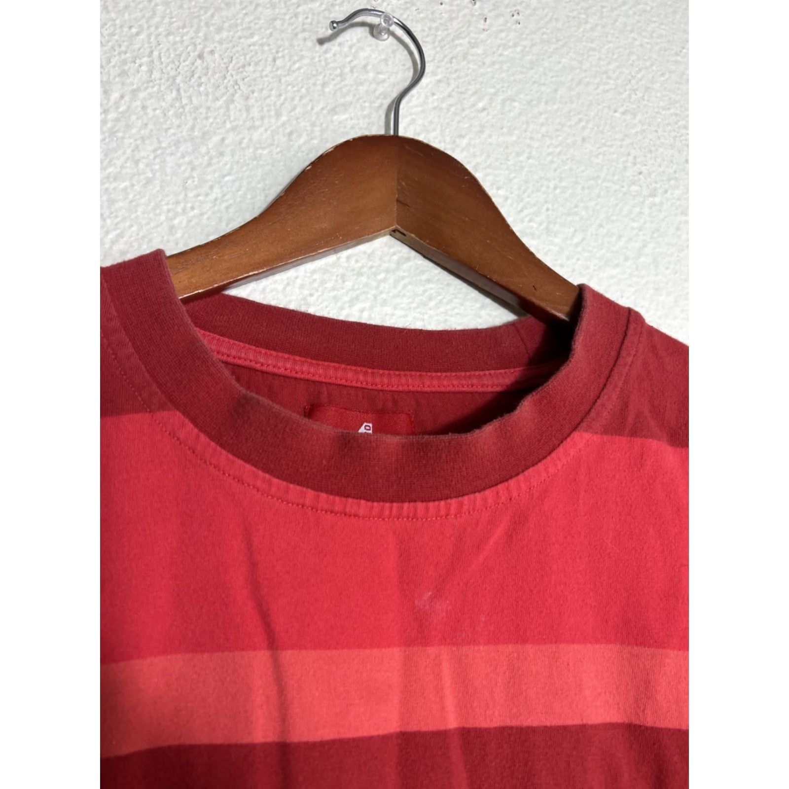 Vintage 4 Hunnid T-Shirt Short Sleeve Large Red Striped Stains Men Pro Regular Size L Size US L / EU 52-54 / 3 - 3 Thumbnail