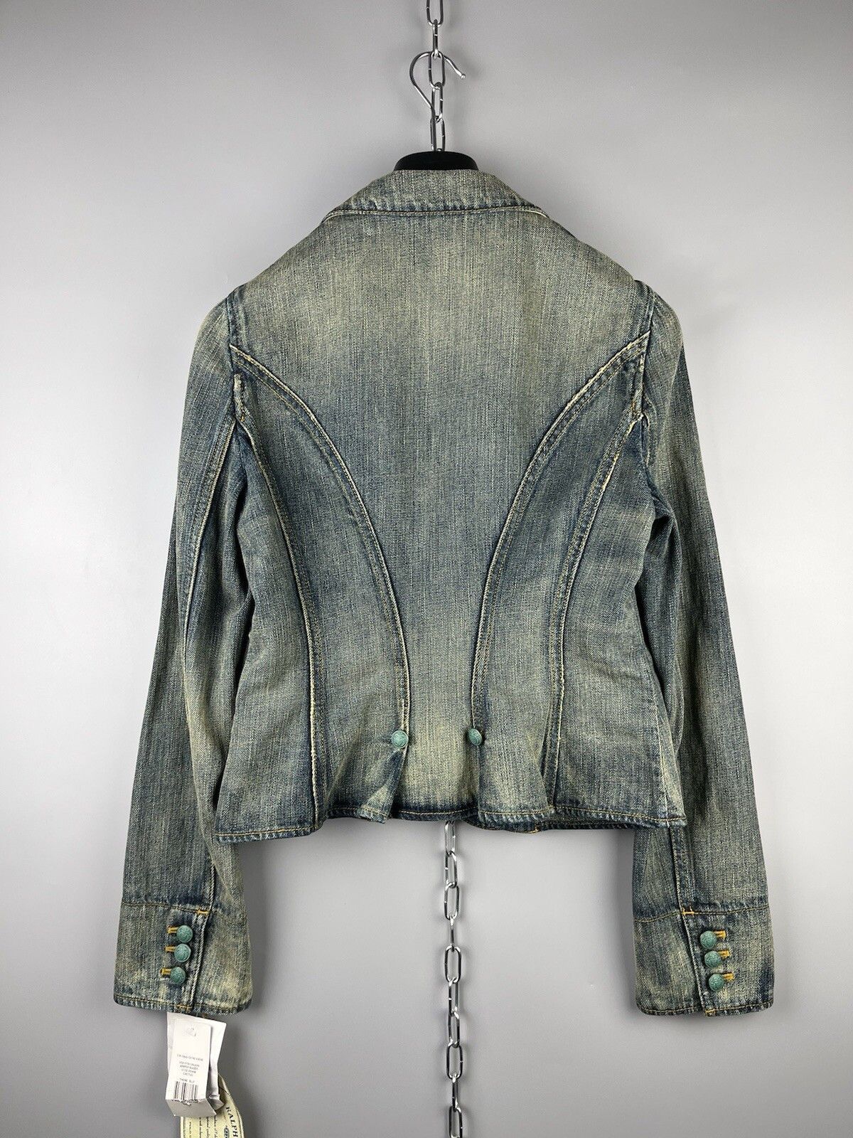 Polo Ralph Lauren Vintage Ralph Lauren Cotton 12 OZ Denim Blazer Jacket Size M / US 6-8 / IT 42-44 - 8 Thumbnail