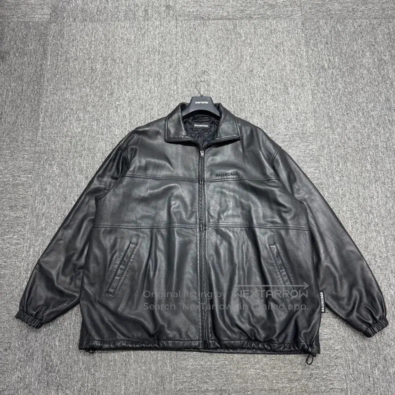 Balenciaga Balenciaga Leather Padded Jacket. Size US XXS / EU 40 - 1 Thumbnail