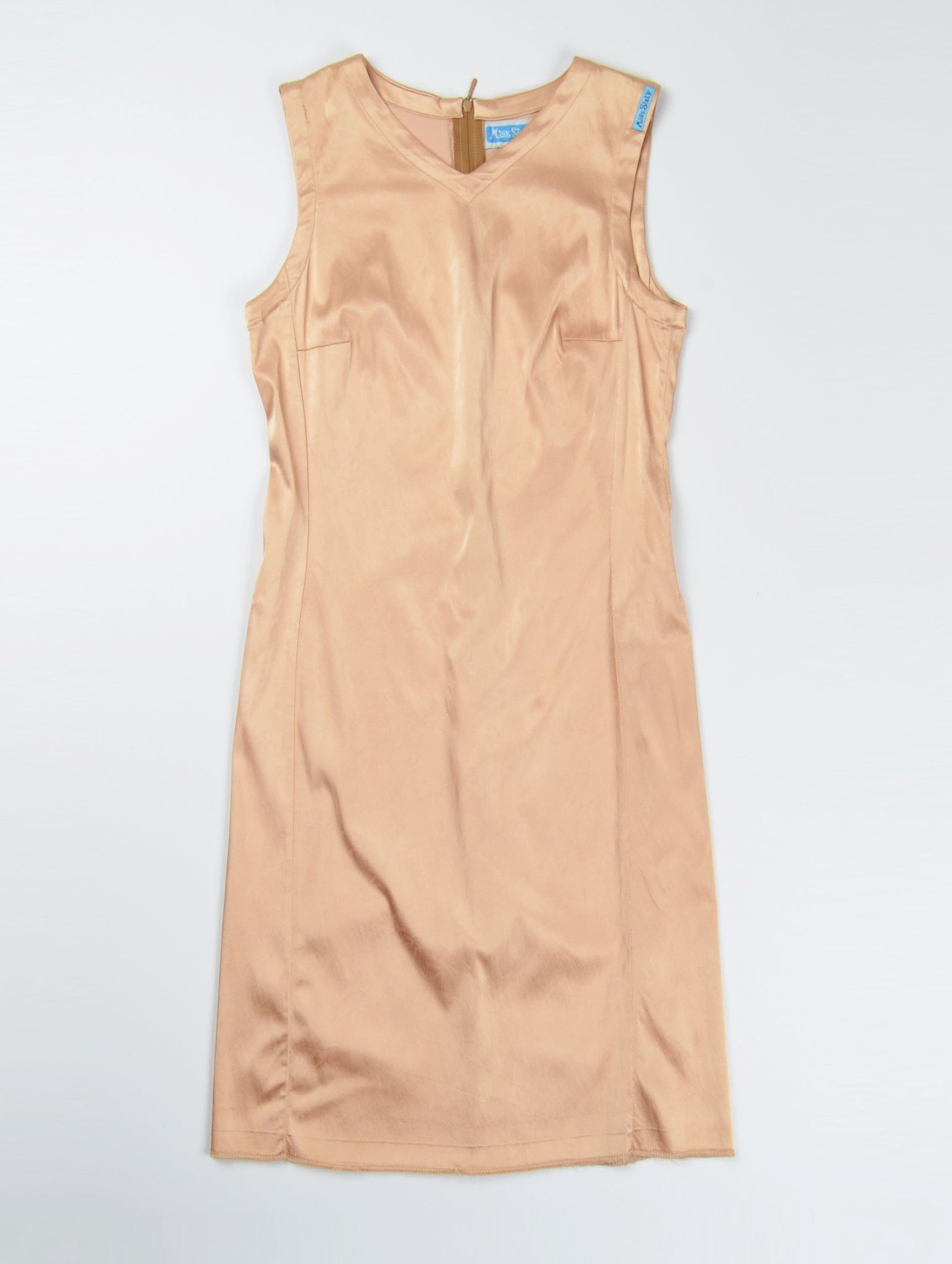 Miss Sixty Vintage Miss Sixty 90's Floral Gold Mini Bodycon Dress Size S / US 4 / IT 40 - 4 Thumbnail