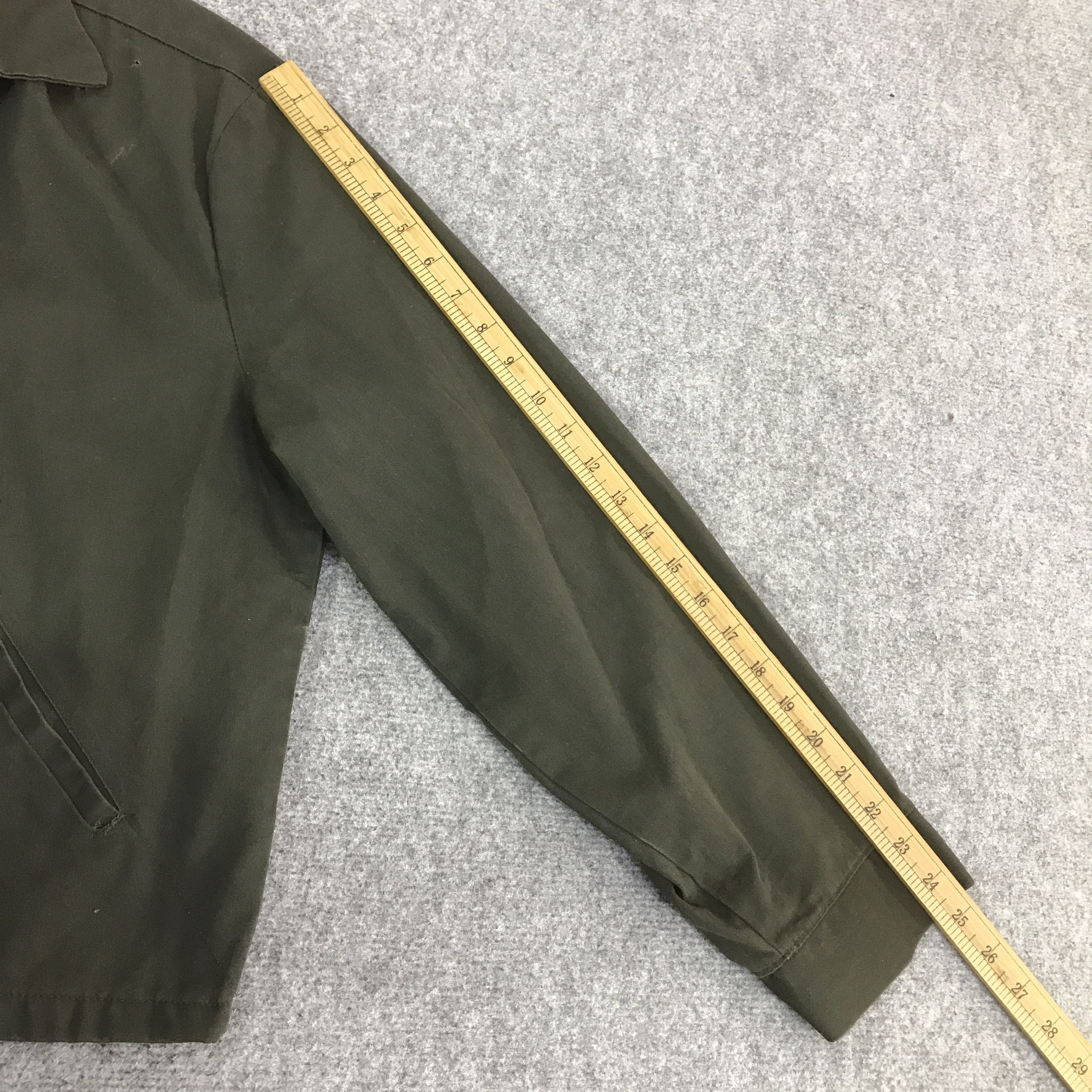 Big Mac VINTAGE BIG MAC GREEN ARMY DISTRESSED JACKET K115B8 Size US L / EU 52-54 / 3 - 8 Thumbnail