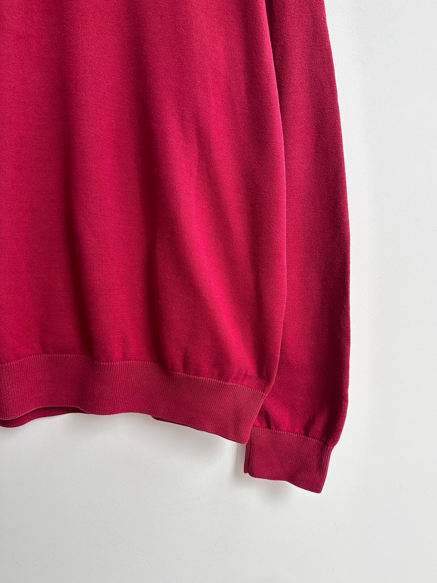 Lacoste Vintage Lacoste V Neck Sweater Jumper Pullover Size US XL / EU 56 / 4 - 5 Thumbnail